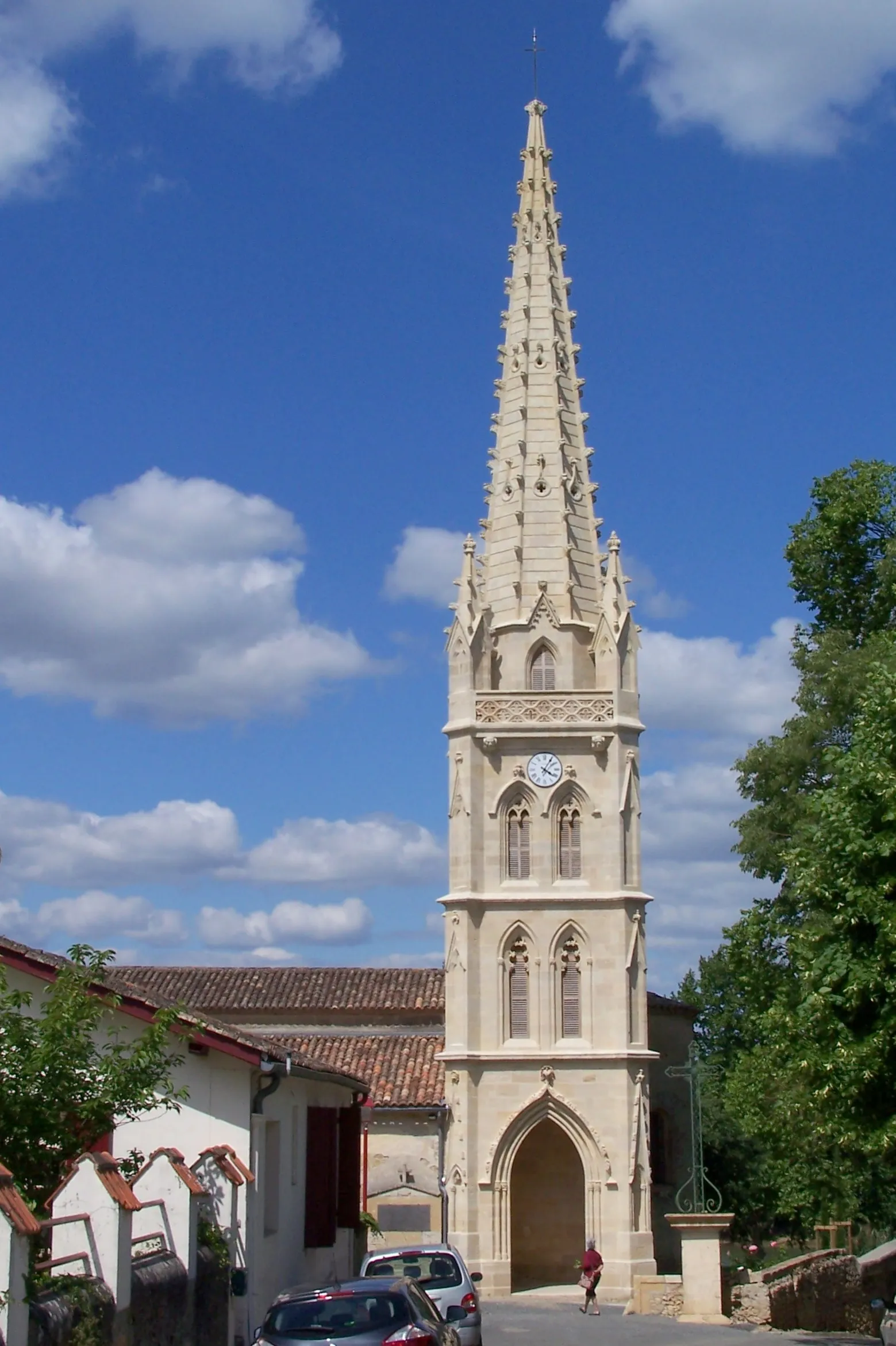 Photo showing: Church of Toulenne (Gironde, France)