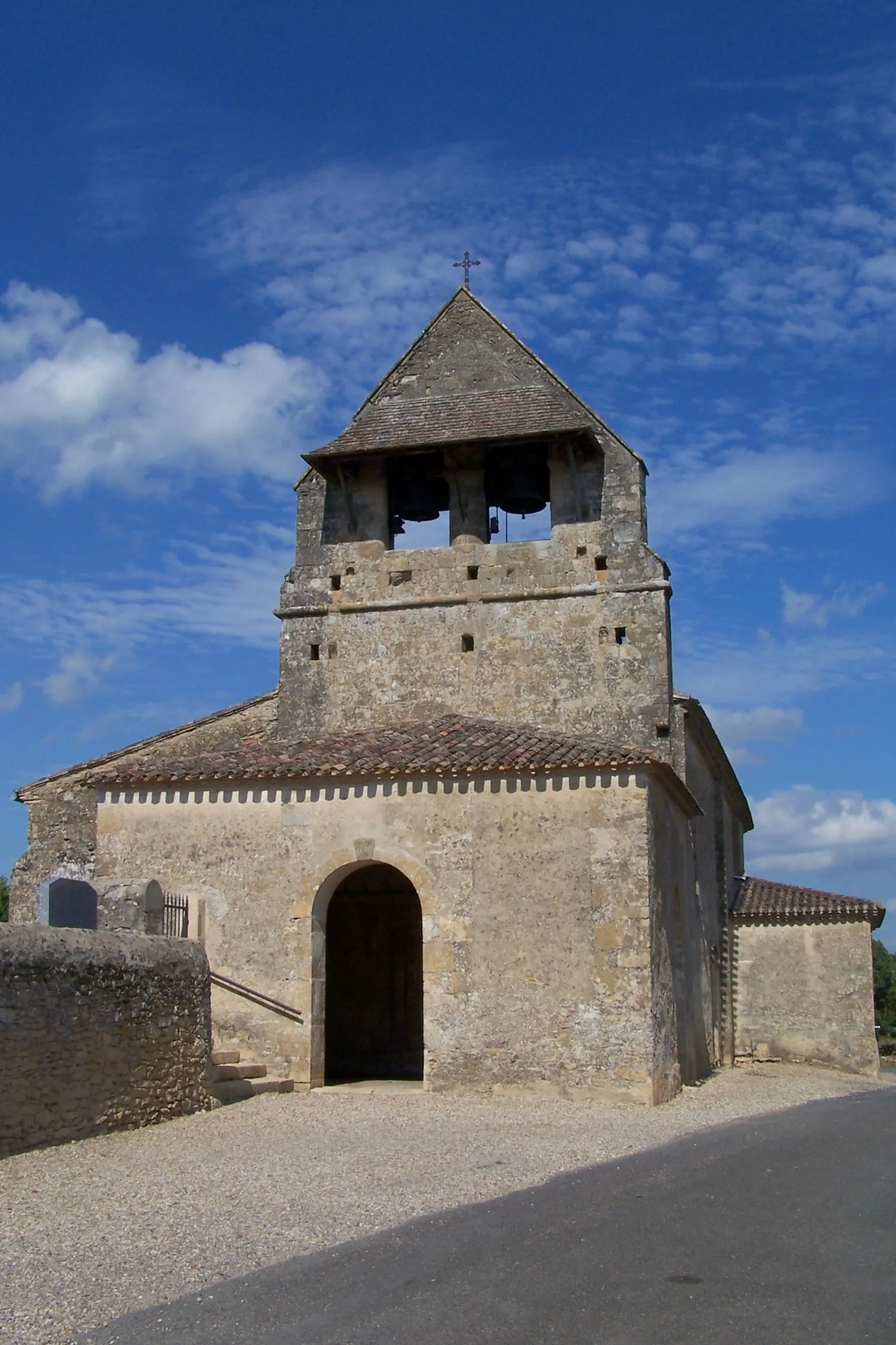 Photo showing: Church Saint-Pierre Camiran (Gironde, France)