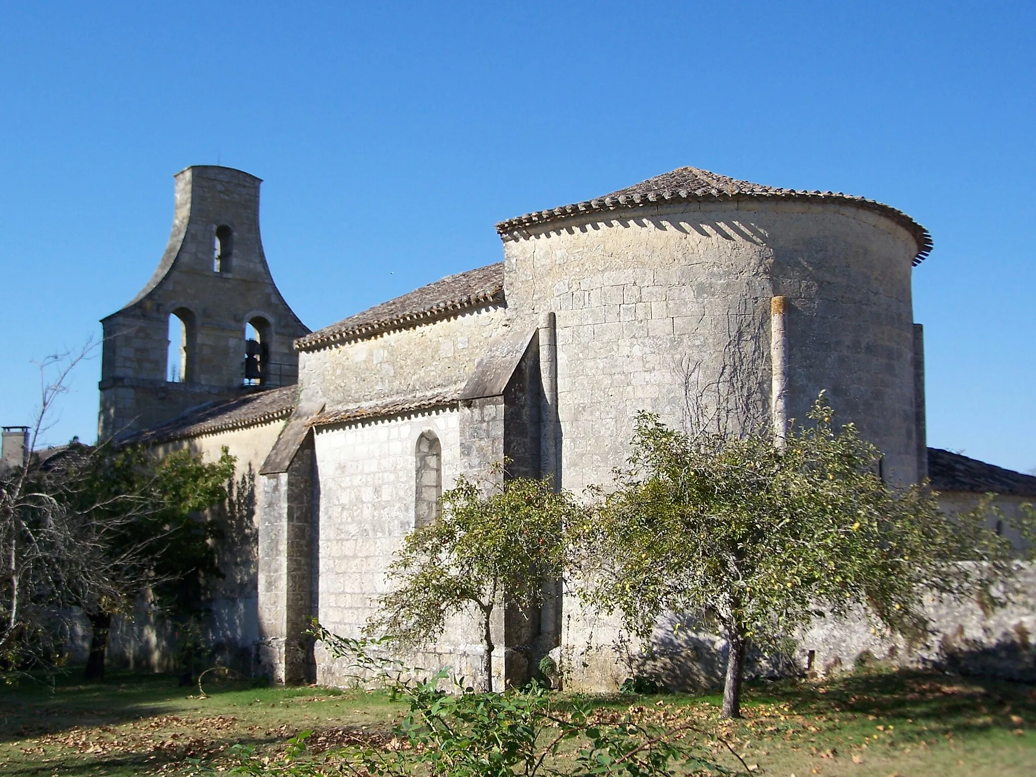 Photo showing: Saint Sulpitius church of Daubèze (Gironde, France)