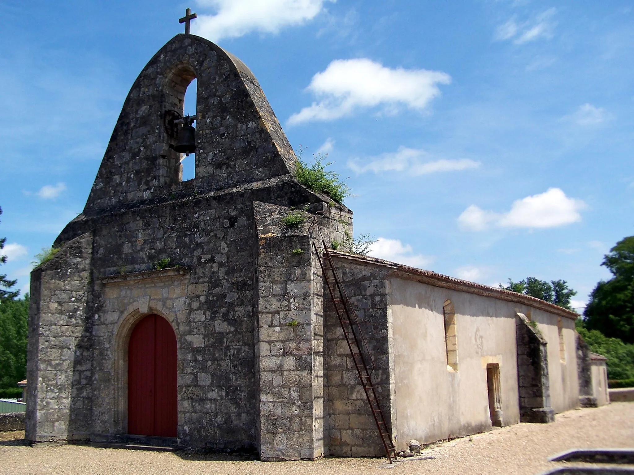 Photo showing: Saint-Seurin church of Cantois (Gironde, France)