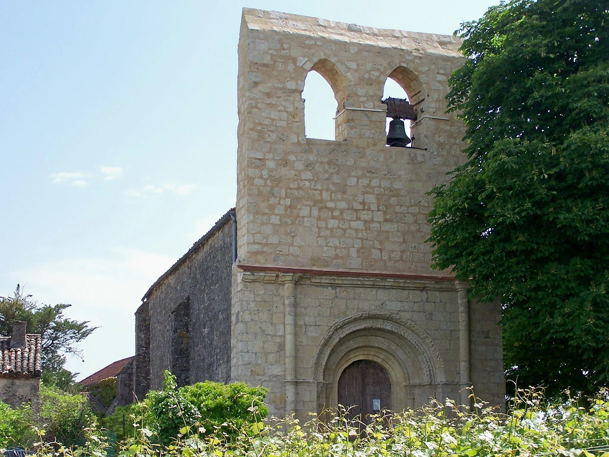 Photo showing: Église Saint-Seurin à Gabarnac, Gironde, France