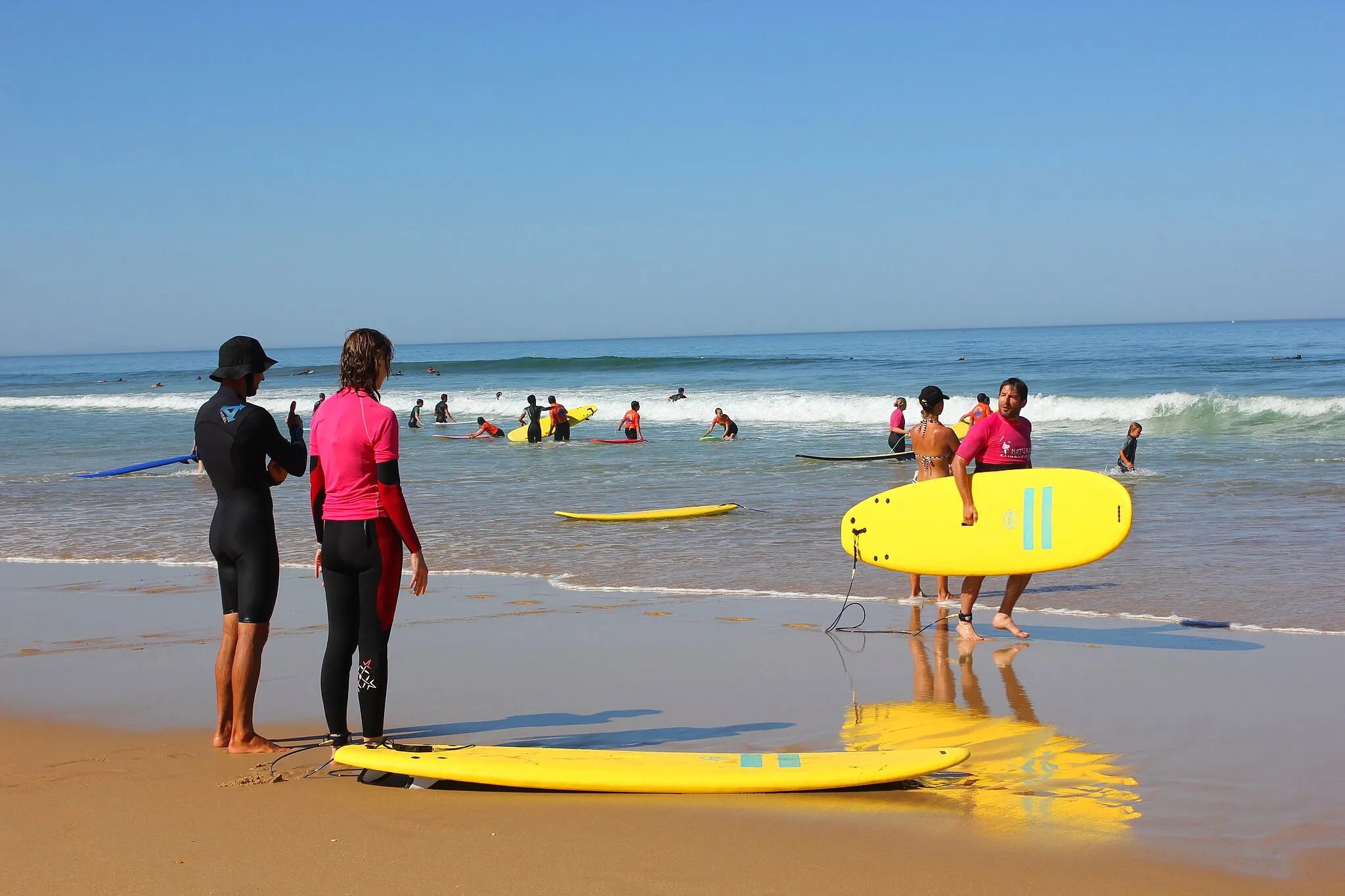 Photo showing: Une école de surf à Seignosse