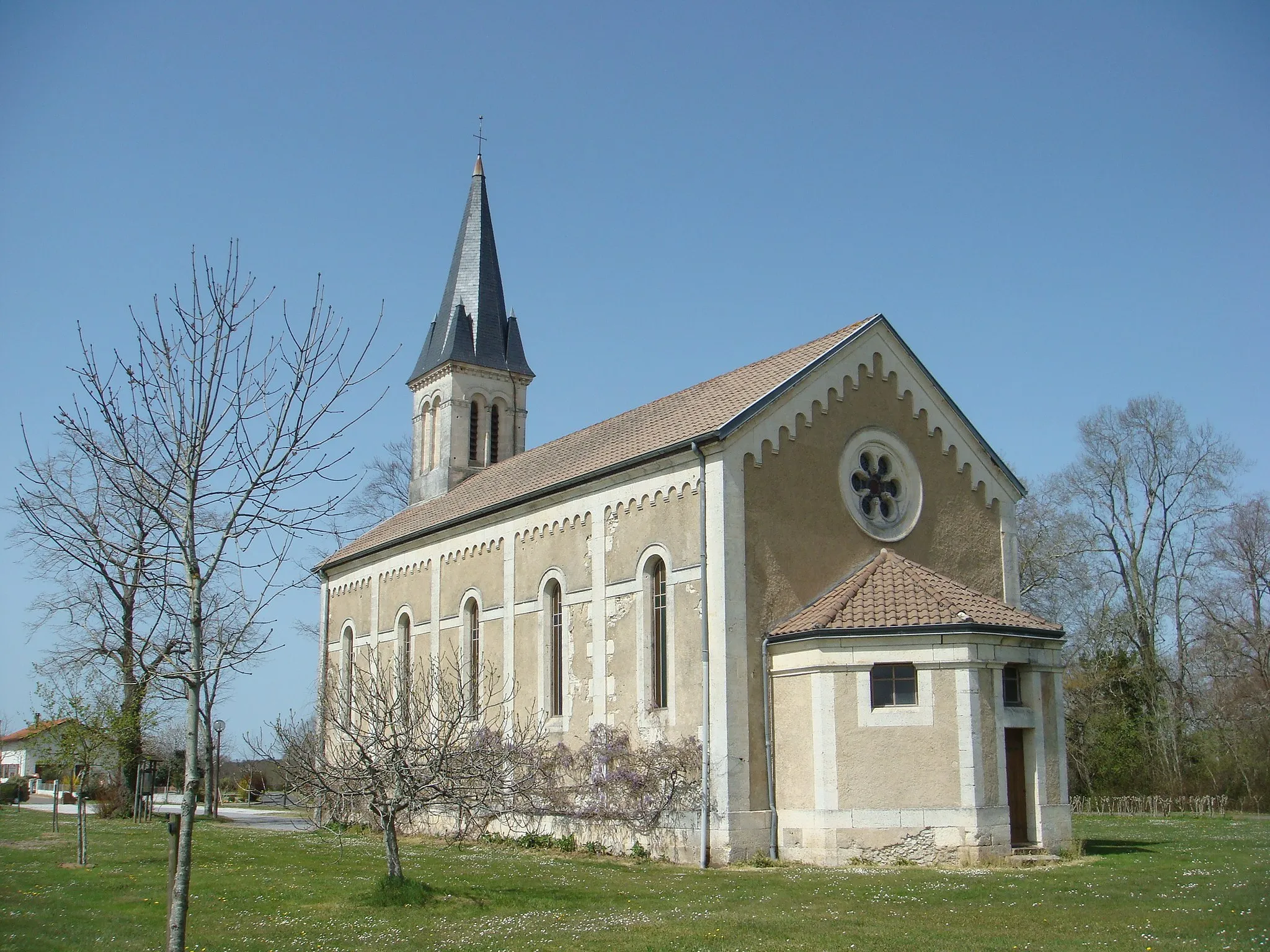 Photo showing: Église Sainte-Eulalie d'Angoumé