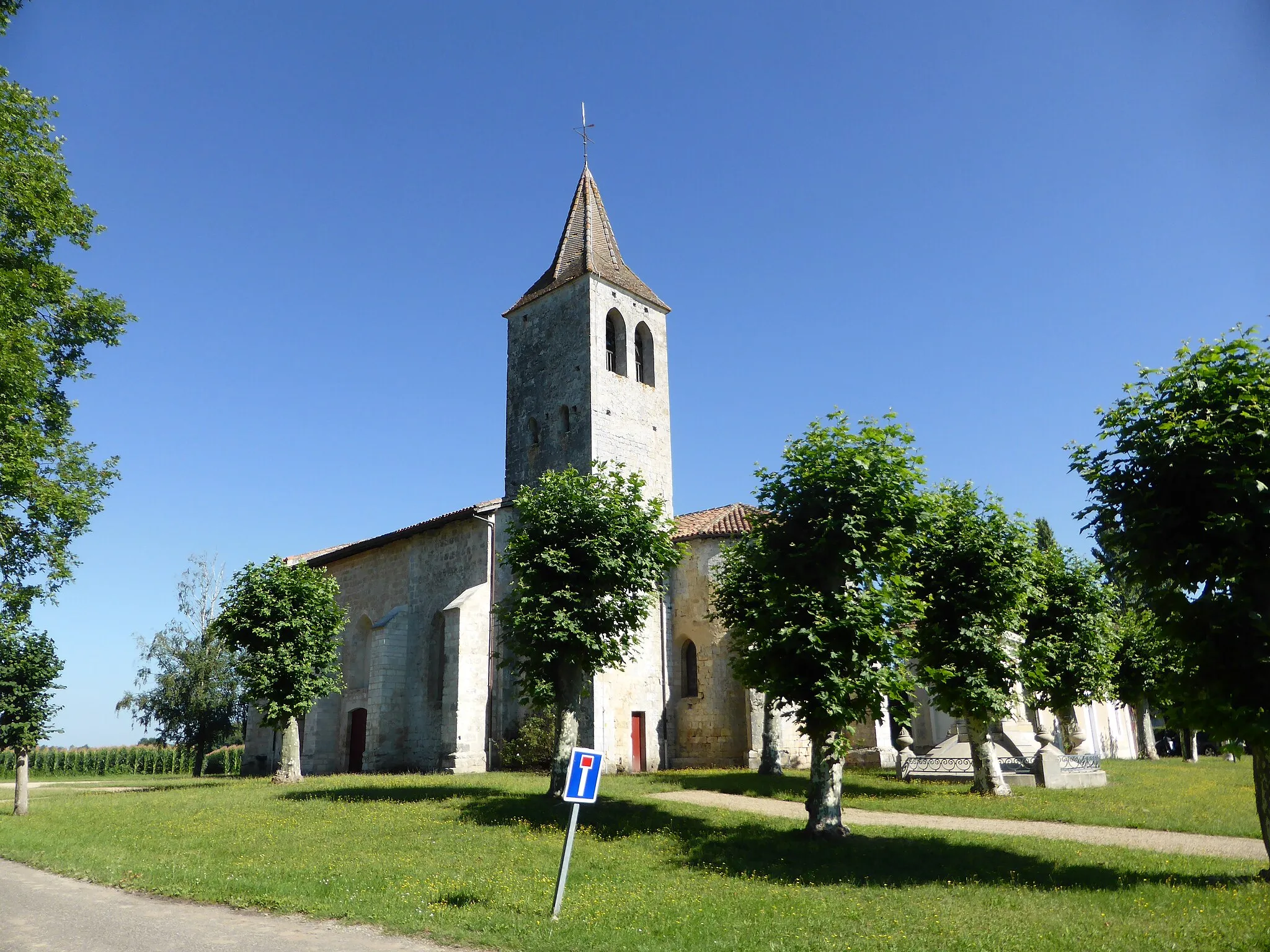 Photo showing: Église de Herré, dans les Landes.