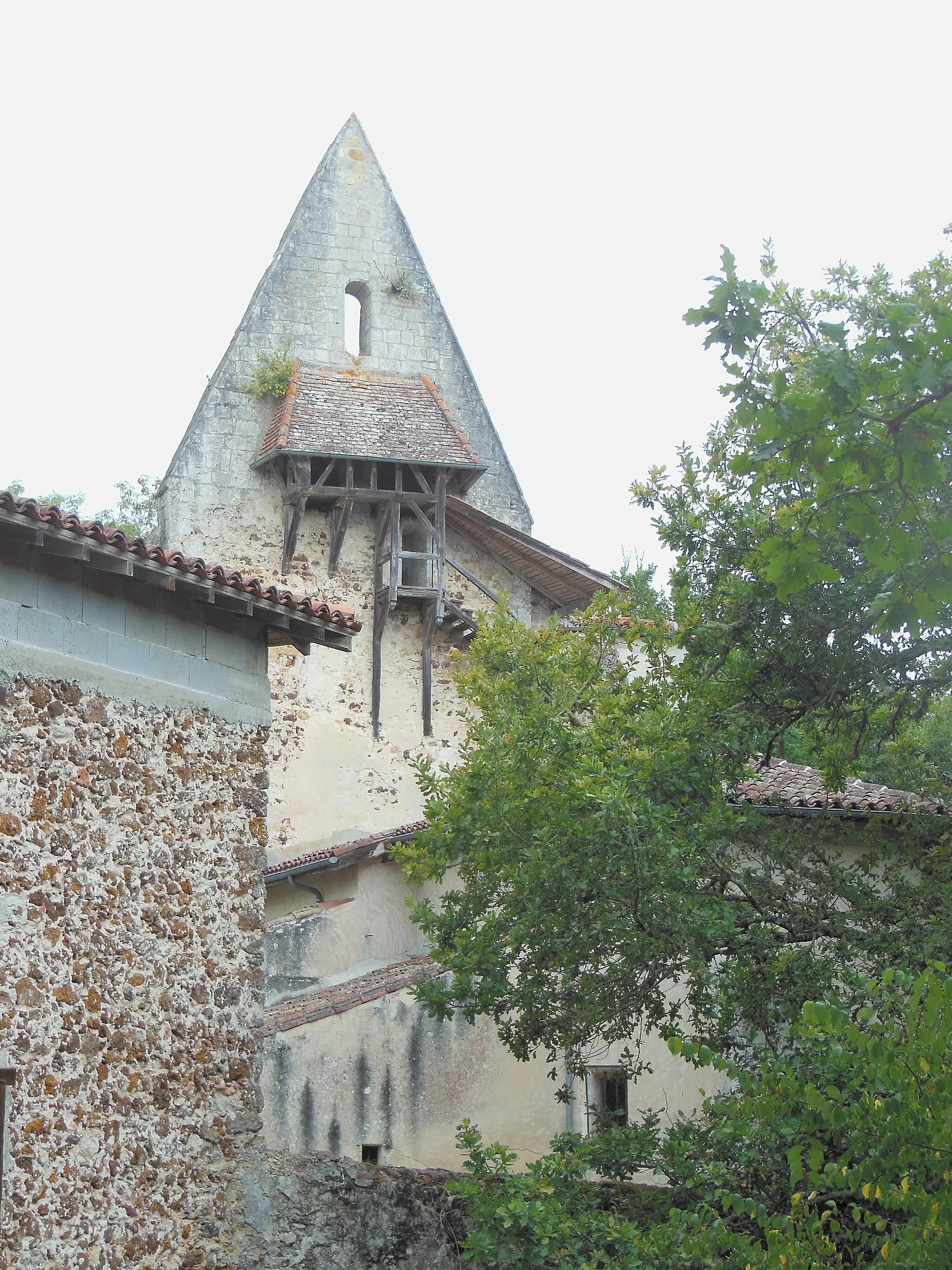 Photo showing: Église Saint-Georges de Lussolle, dans le département français des Landes