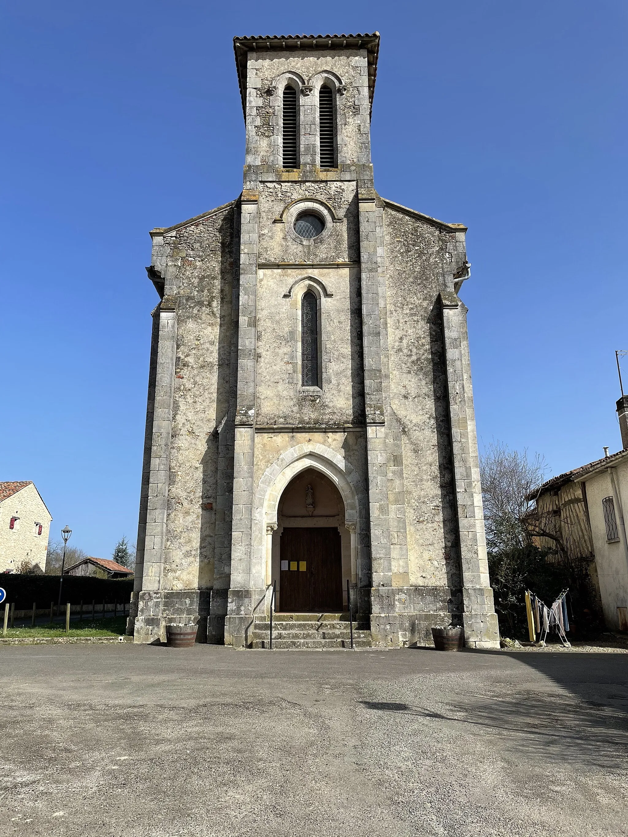 Photo showing: Église Saint-Barthélémy de Créon-d'Armagnac, Landes