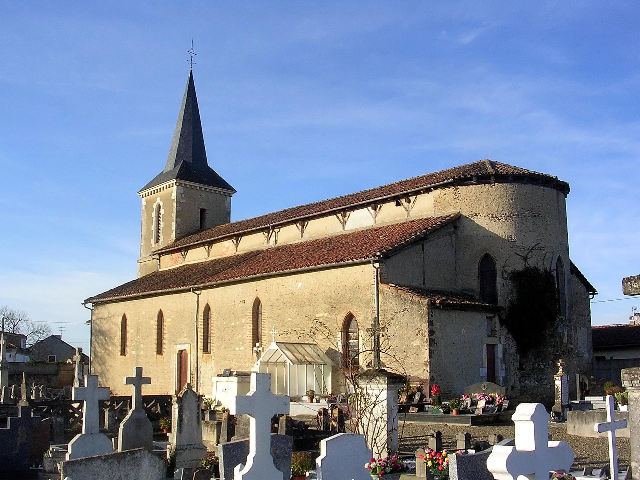 Photo showing: Église Sainte-Eulalie de Saint-Sever (Landes, France)