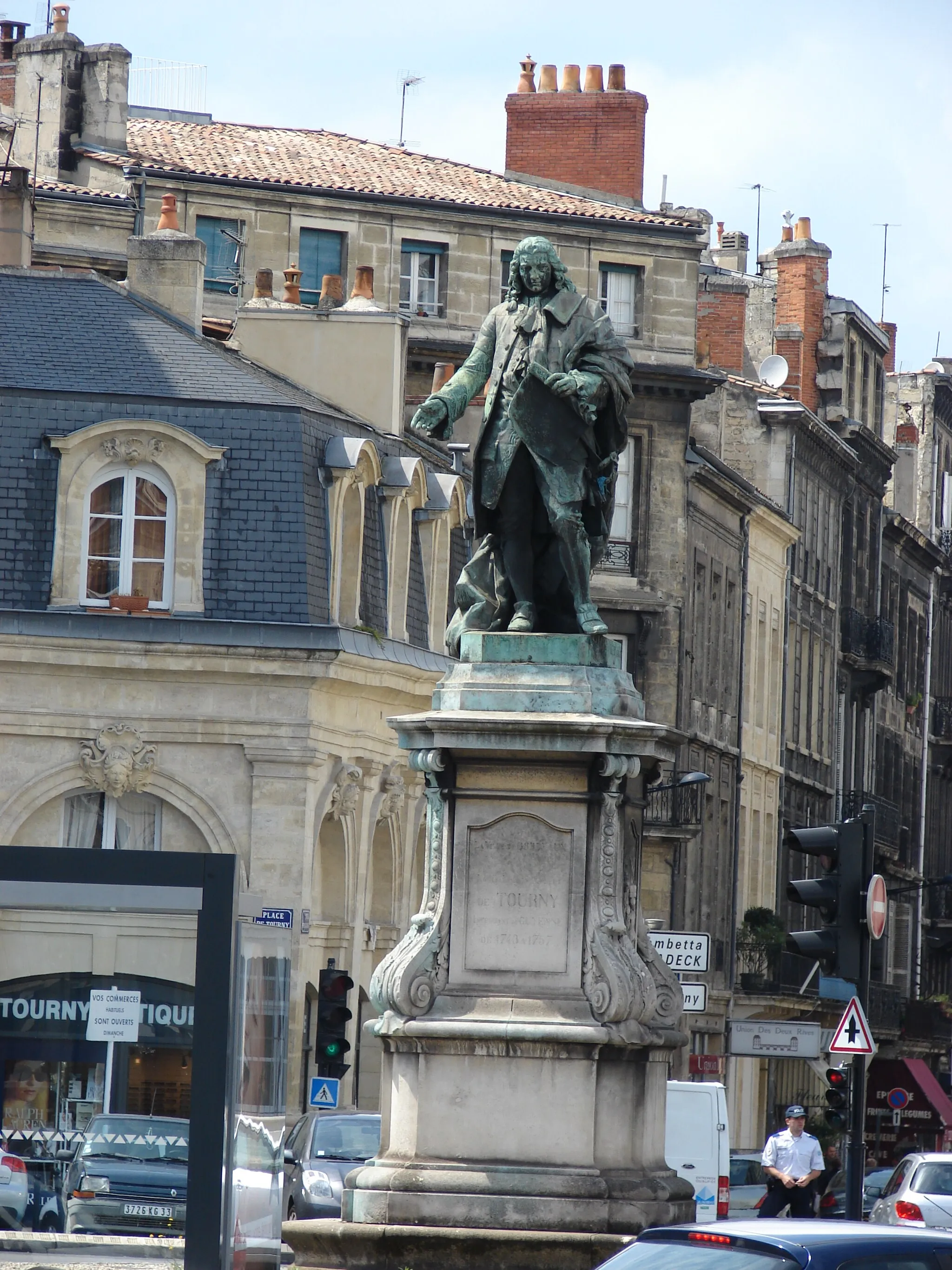 Photo showing: Louis Urbain Aubert de Tourny (1695 - 1760), Bordeaux, France