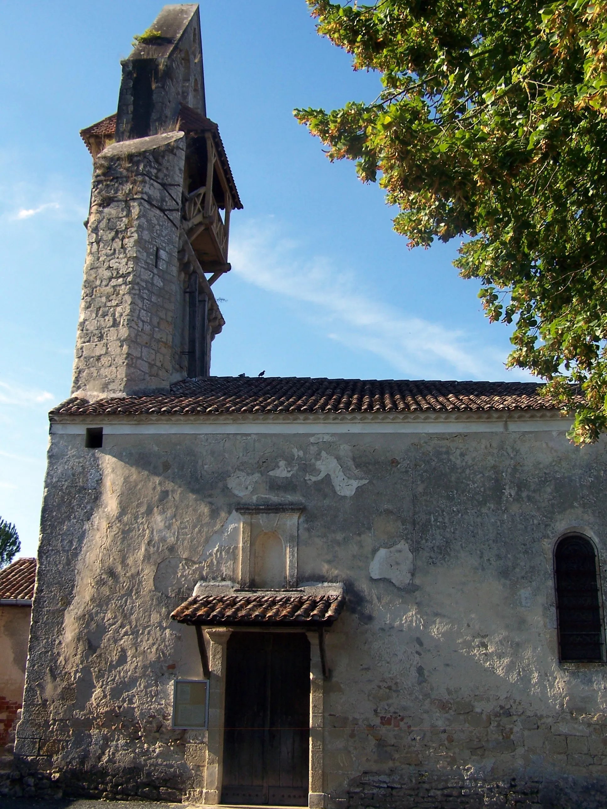 Photo showing: Church of Noaillan (Gironde, France)