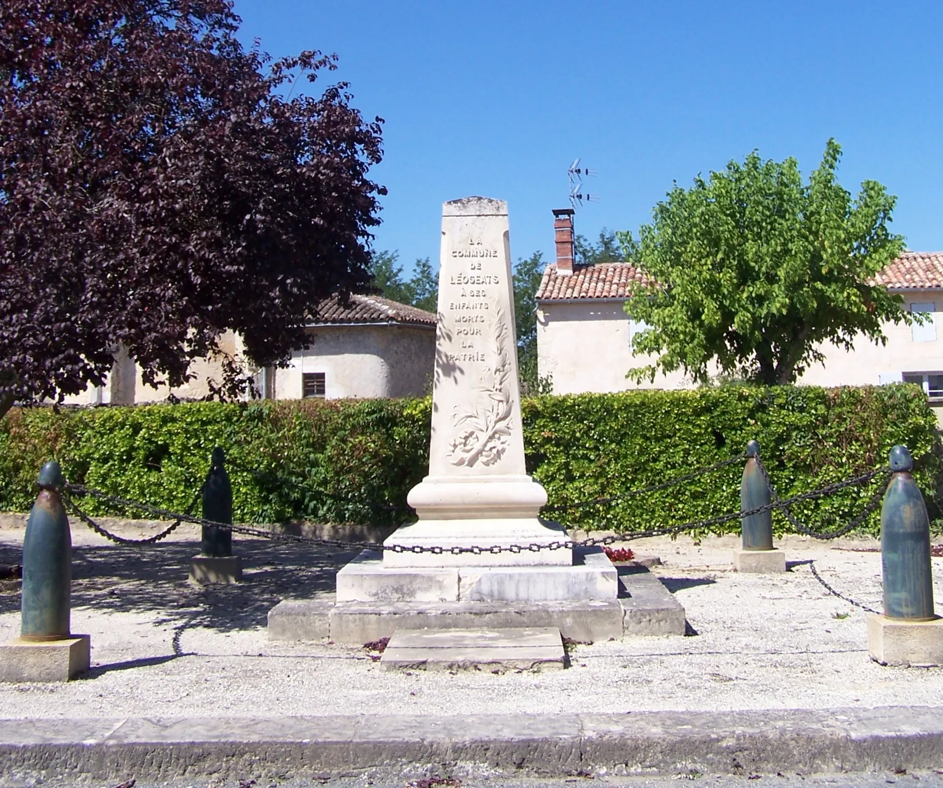 Photo showing: Church of Léogeats (Gironde, France)