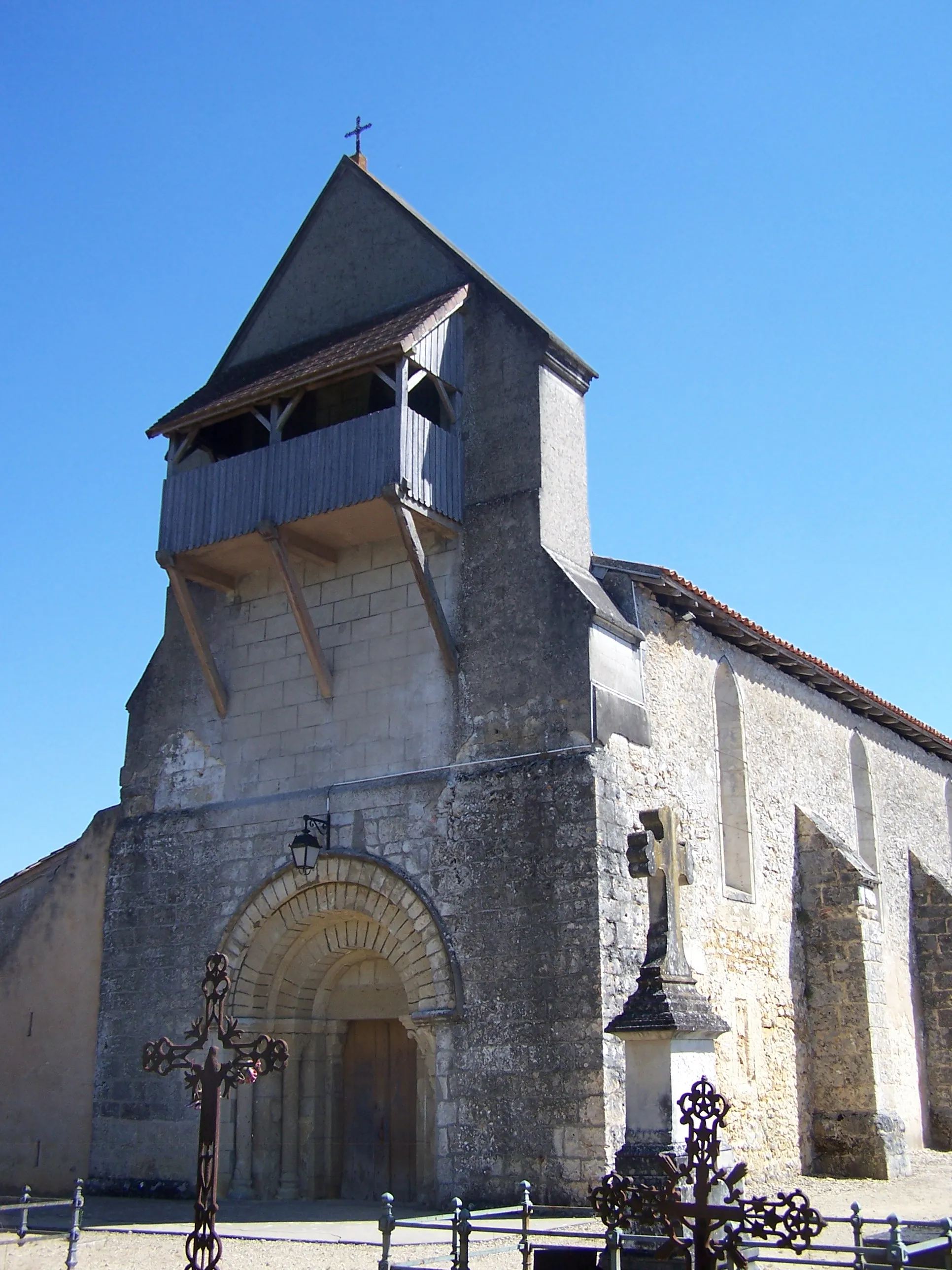 Photo showing: Church of Léogeats (Gironde, France)