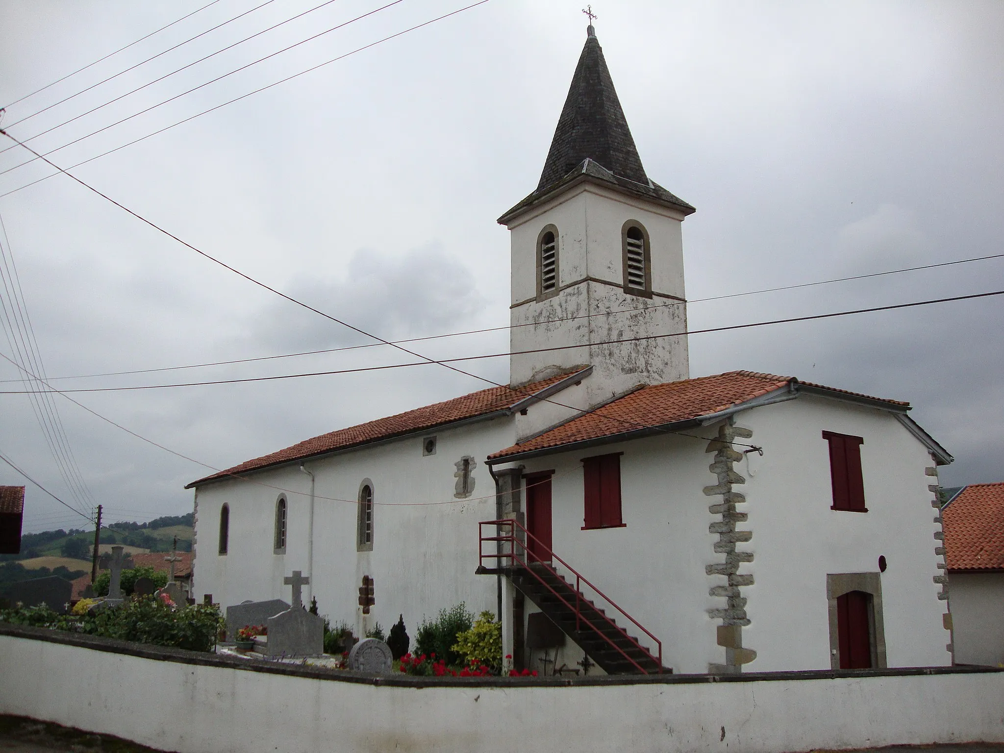Photo showing: Béhaune (Lantabat, Pyr-Atl. Fr) church