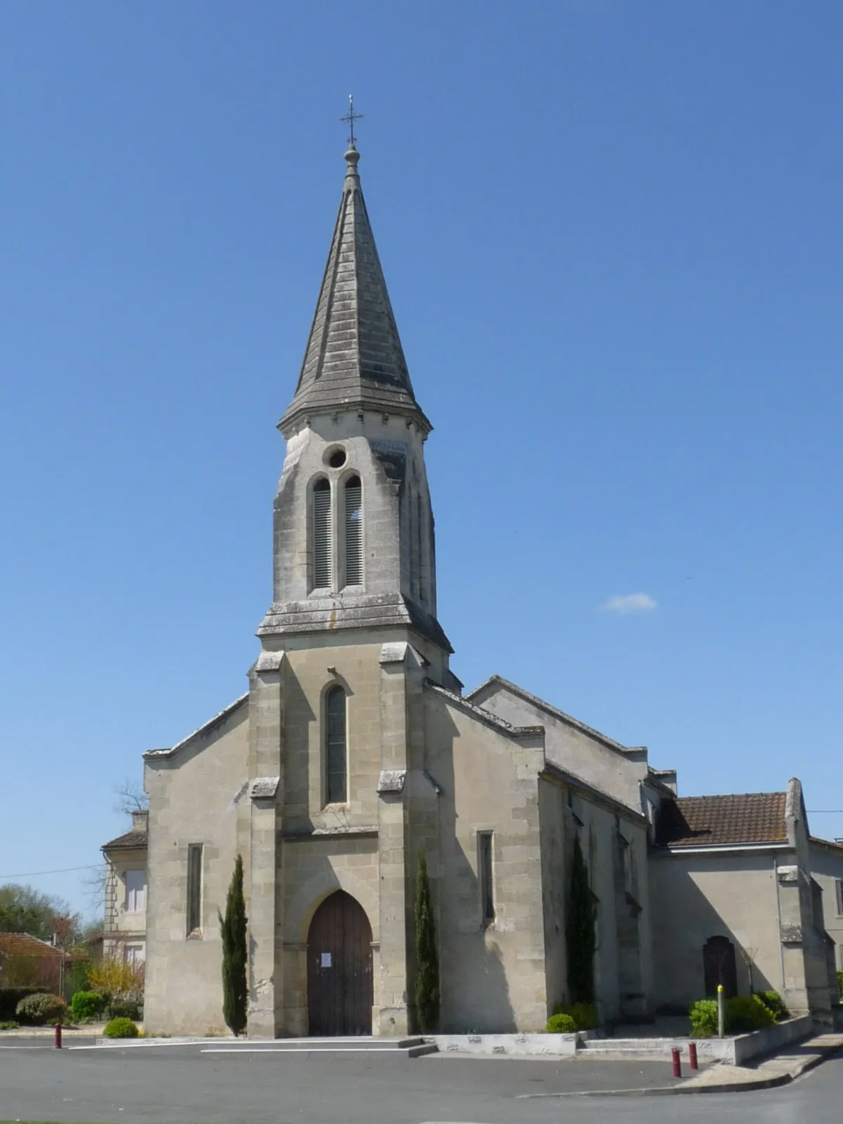 Photo showing: Eglise des Eglisottes, Gironde, France