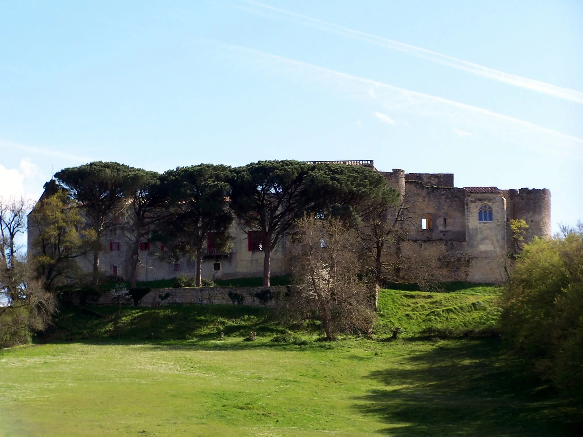 Photo showing: Castle of Benauge in Arbis (Gironde, France)