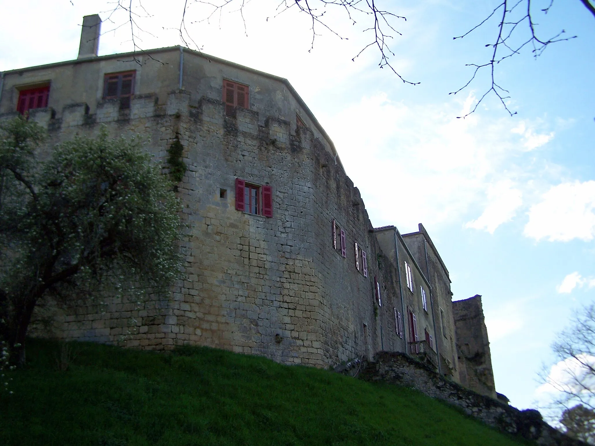 Photo showing: Castle of Benauge in Arbis (Gironde, France)