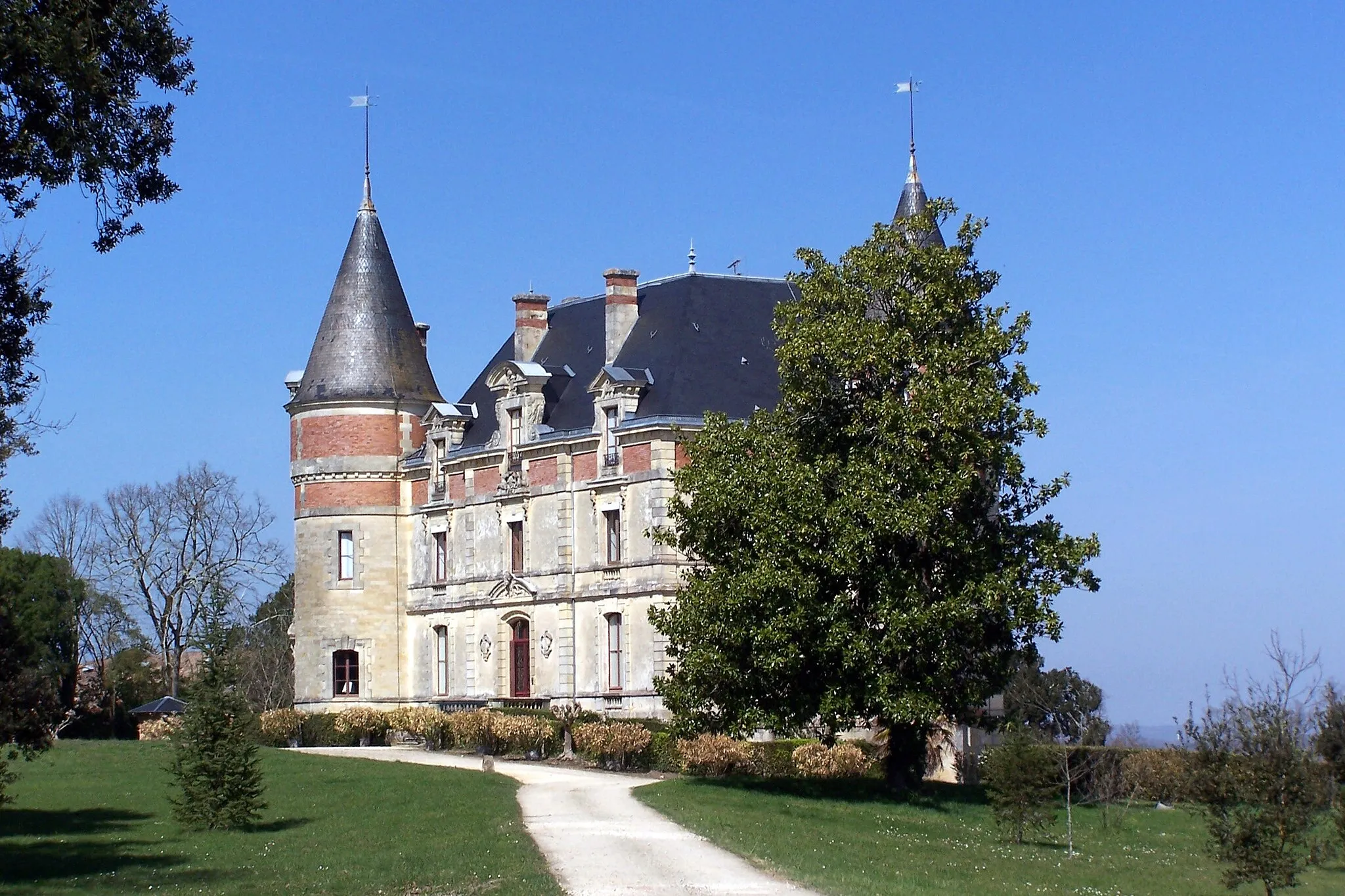 Photo showing: Château de Rayne-Vigneau in Bommes (Gironde, France)