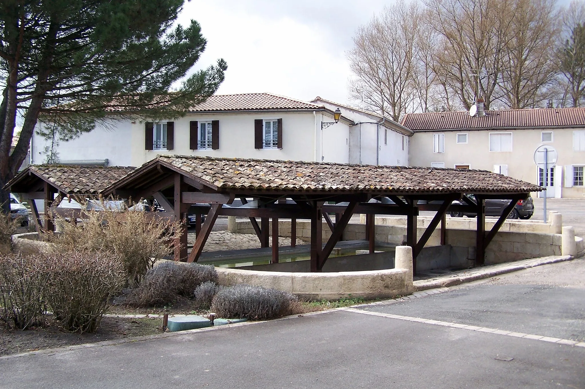 Photo showing: Wash house of Illats (Gironde, France)