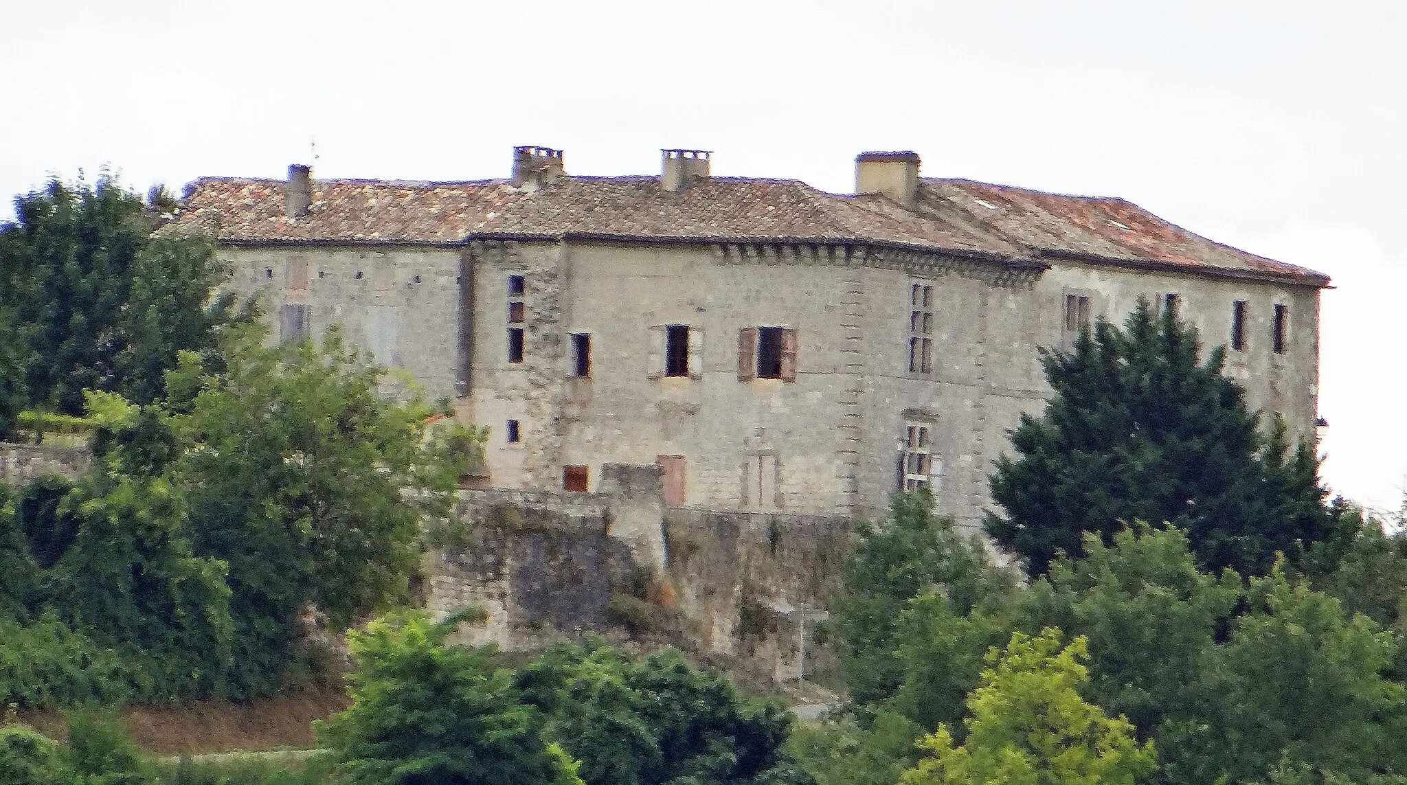 Photo showing: Château de Beauville - Côté campagne