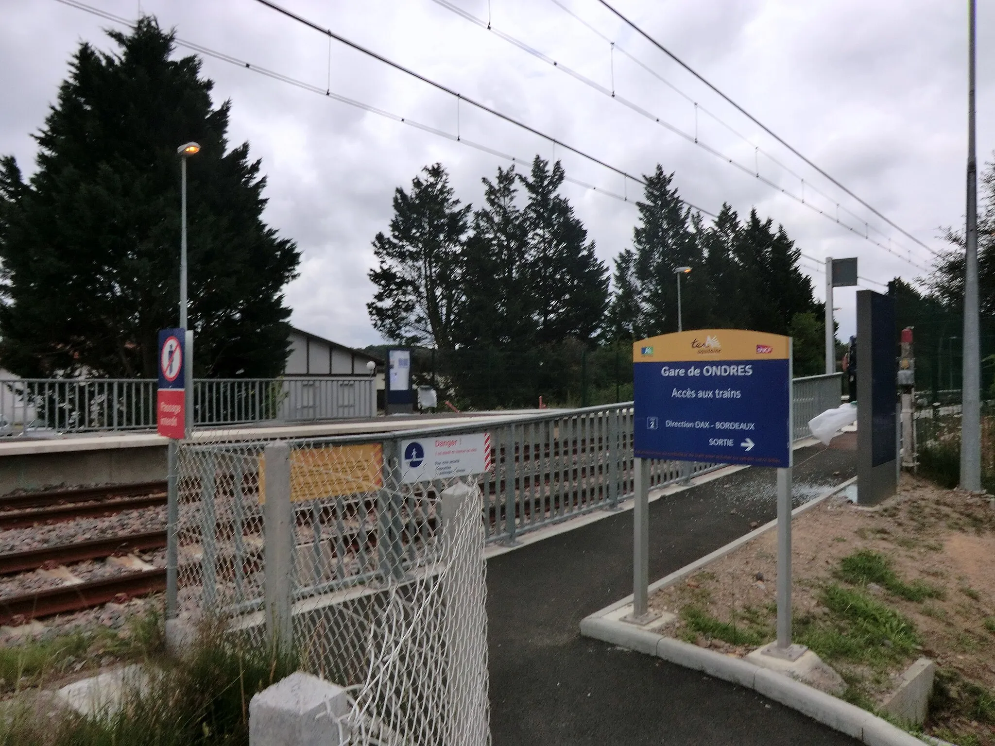 Photo showing: Gare d'Ondres.