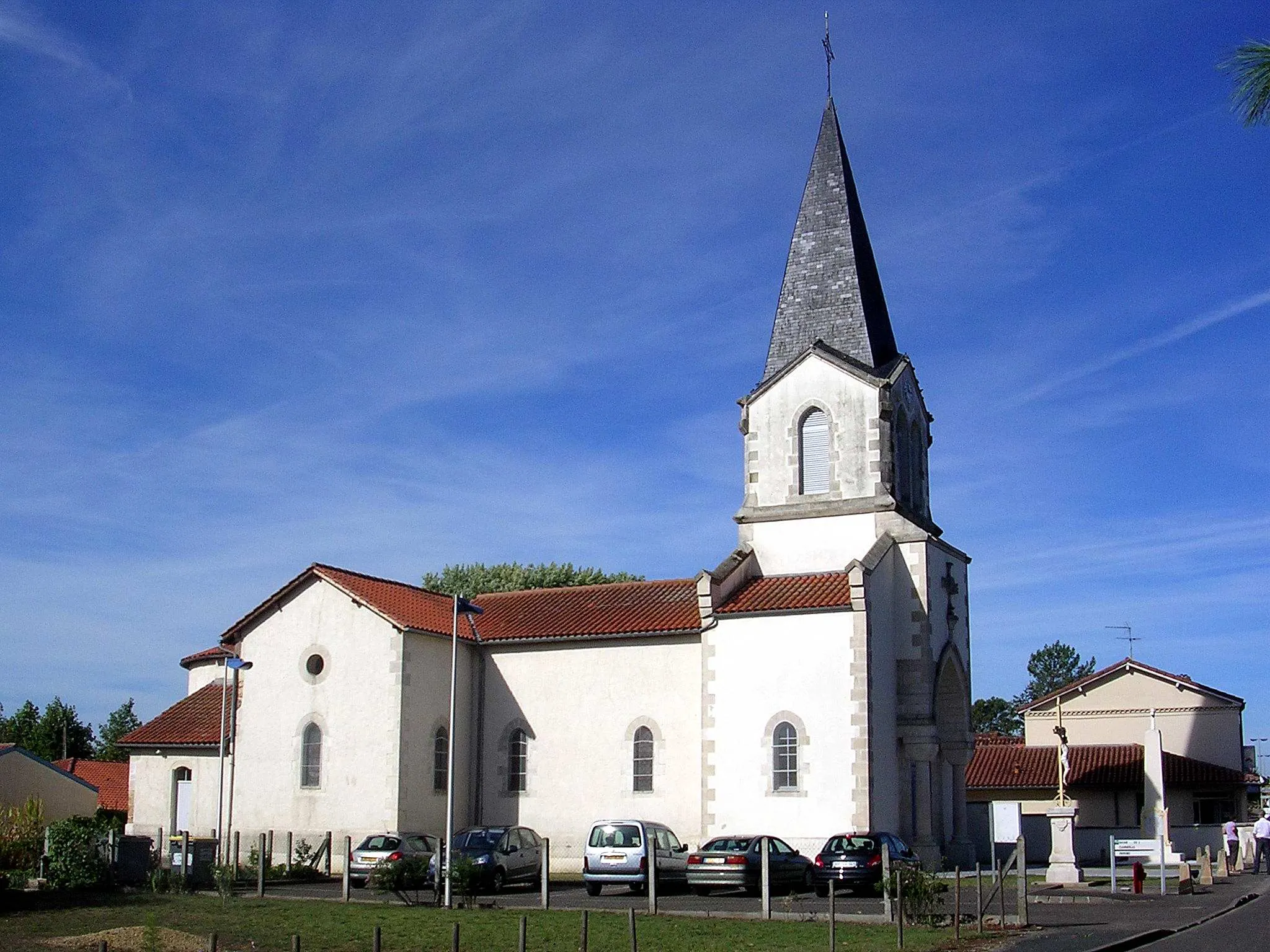 Photo showing: Eglise de Haut-Mauco, dans le département français des Landes