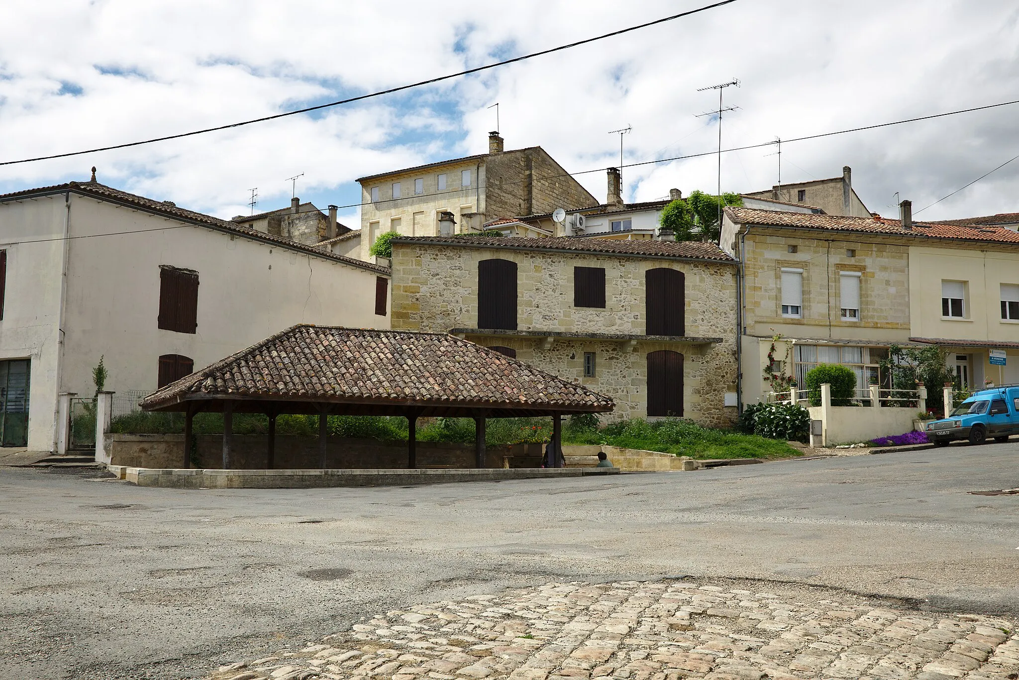 Photo showing: Lavoir de Castillon-la-Bataille