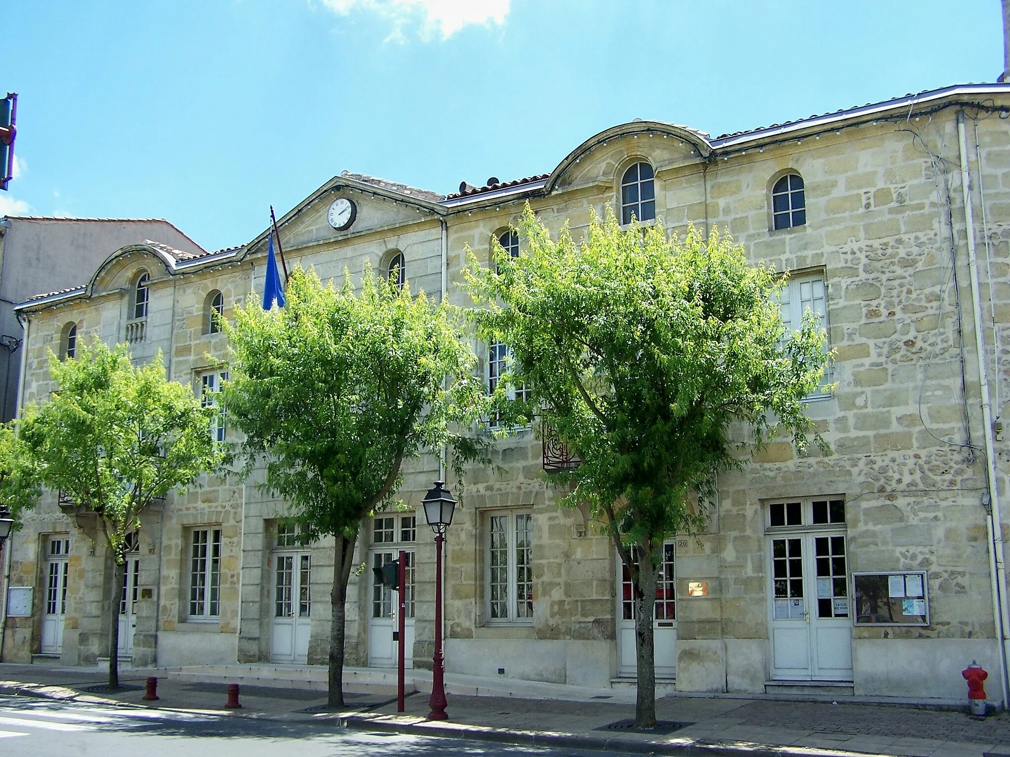 Photo showing: Mairie de Castres-Gironde, Gironde, France