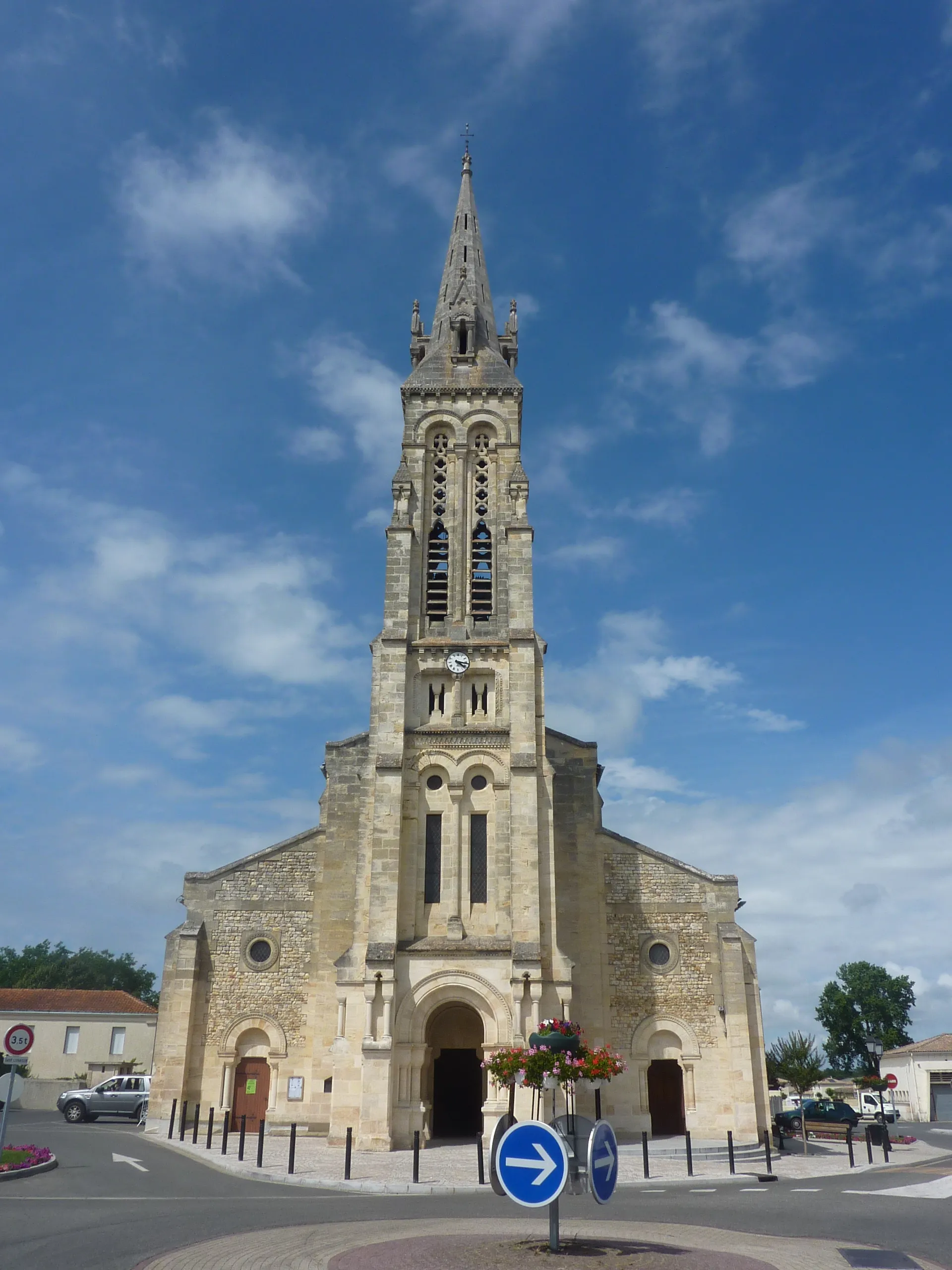 Photo showing: Church of Vendays-Montalivet, Gironde, France