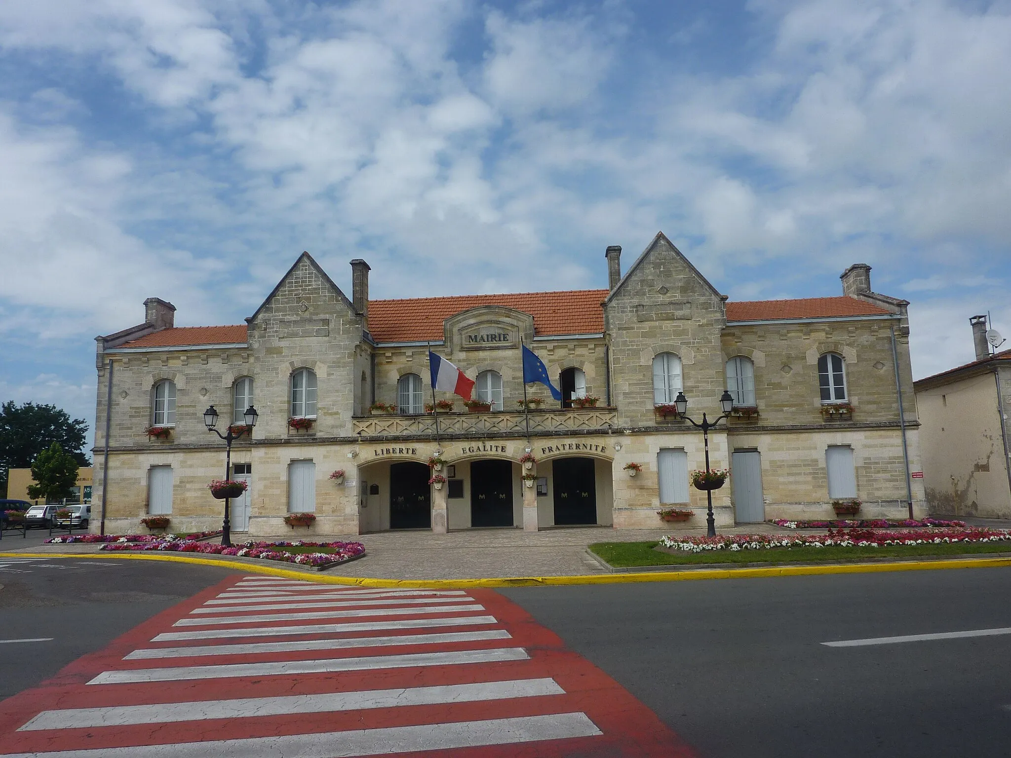 Photo showing: City hall of Vendays-Montalivet, Gironde, France