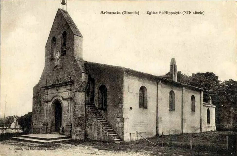 Photo showing: Arbanats - église