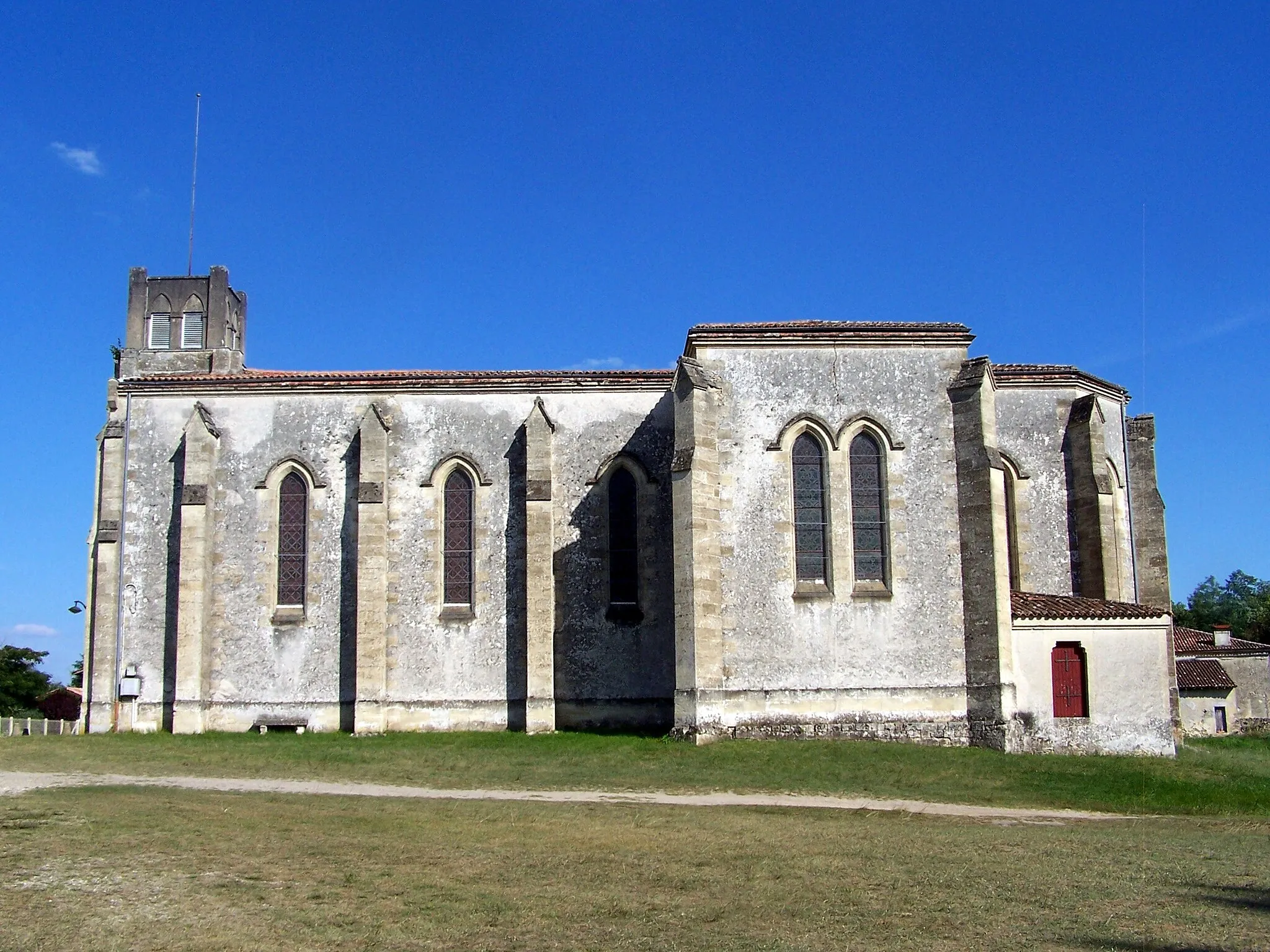 Photo showing: Church of Balizac (Gironde, France)