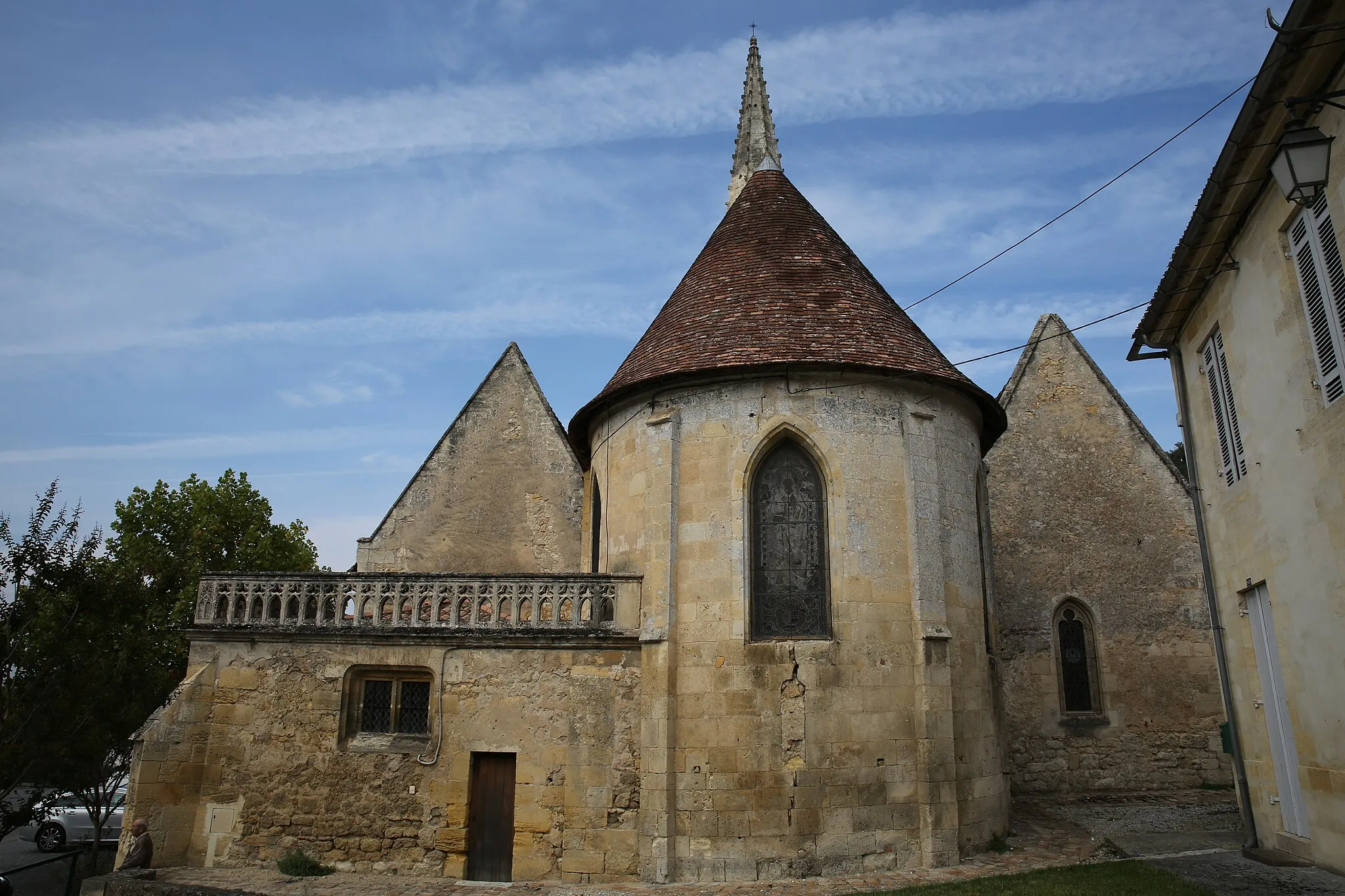 Photo showing: This building is indexed in the base Mérimée, a database of architectural heritage maintained by the French Ministry of Culture, under the reference PA00083129 .