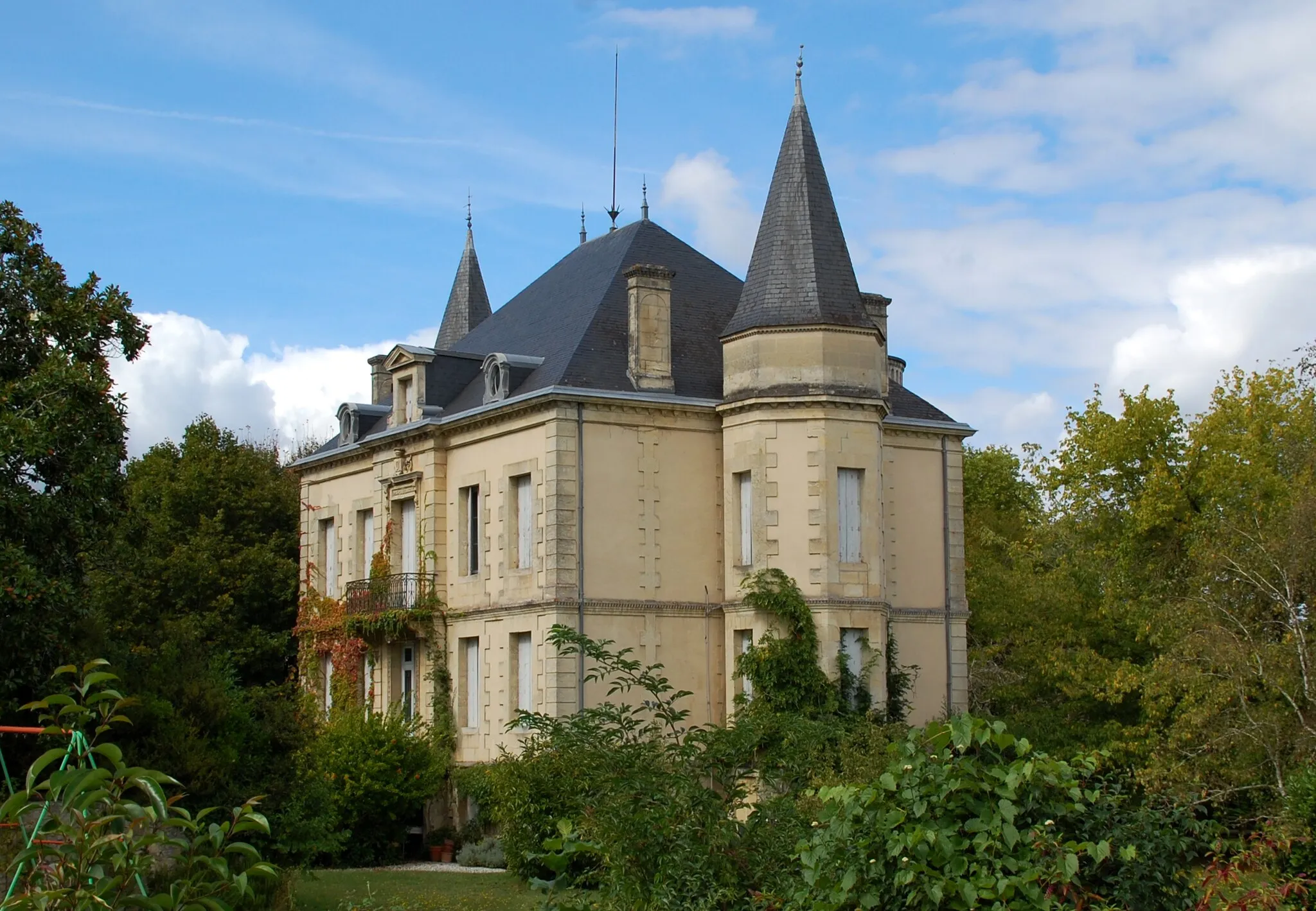 Photo showing: Martignas Castle in Beautiran