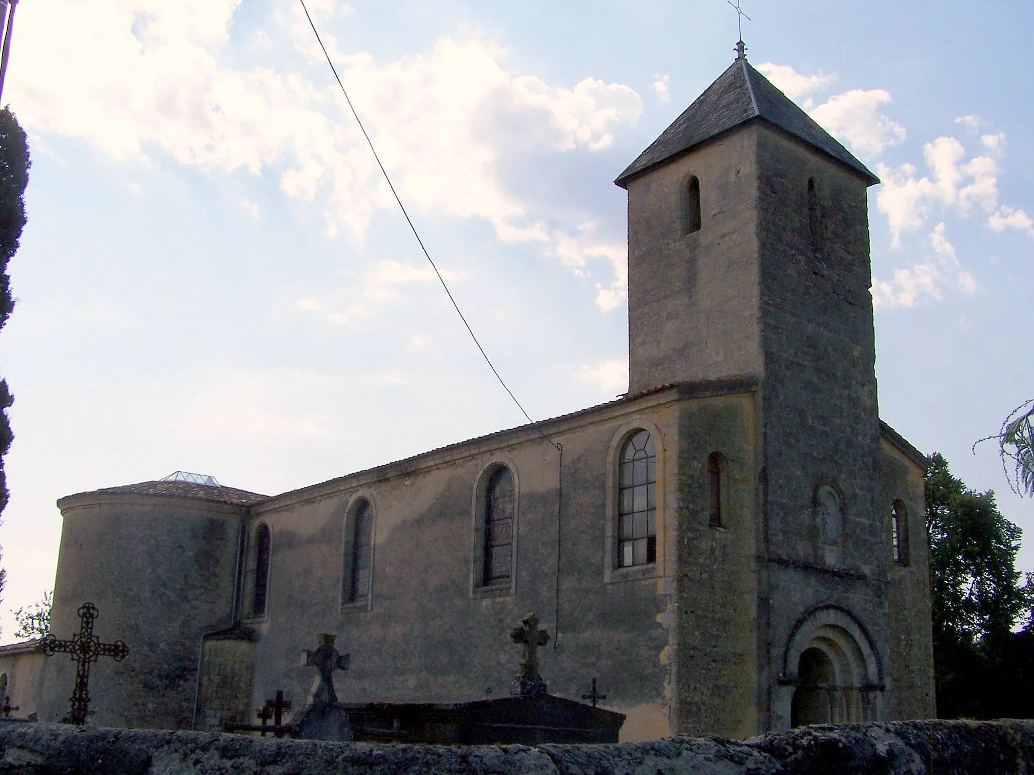 Photo showing: Church of Coimères (Gironde, France)