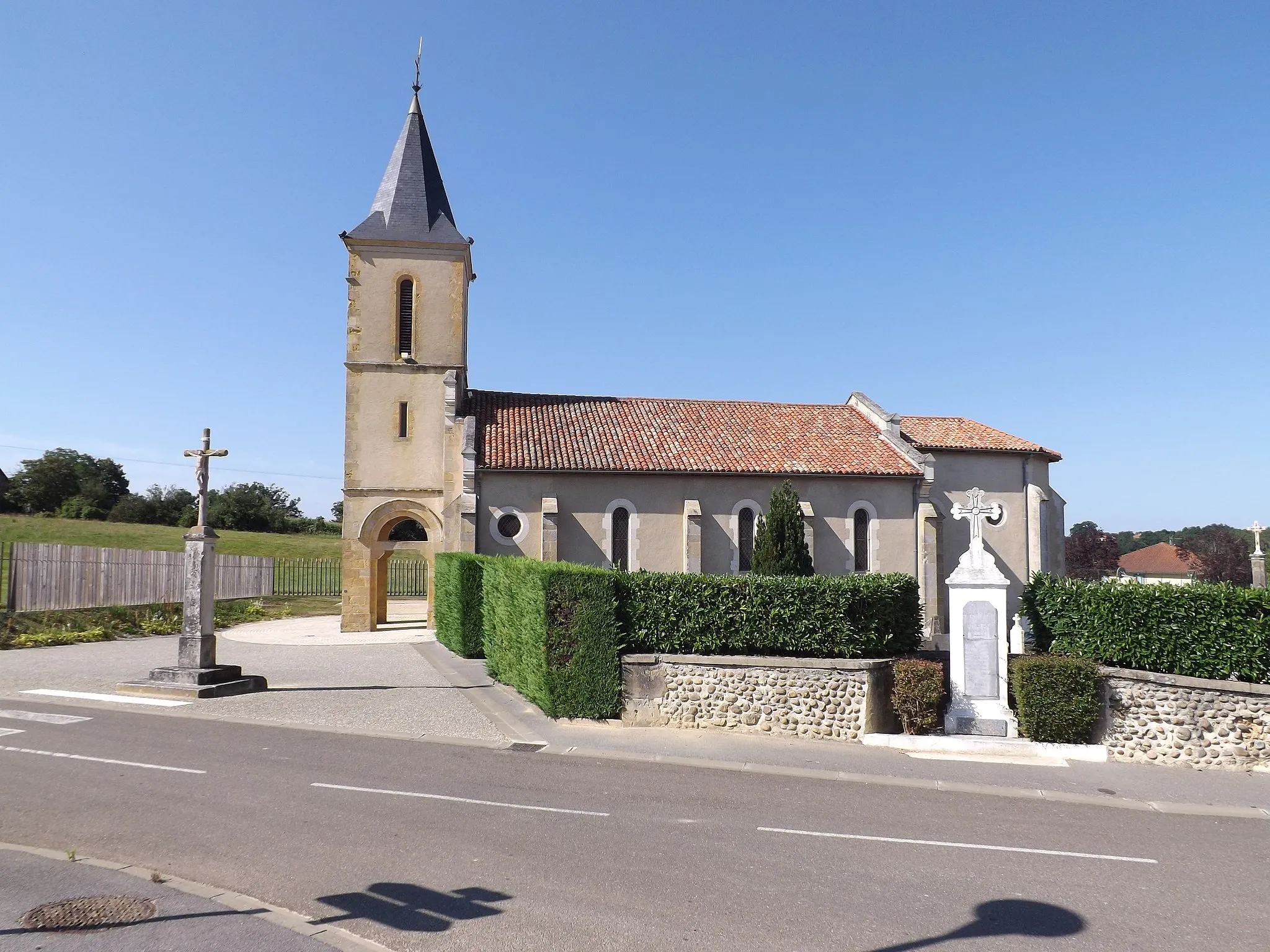 Photo showing: Glèisa de Nosta Dauna de Sorbets, Tursan, Gasconha