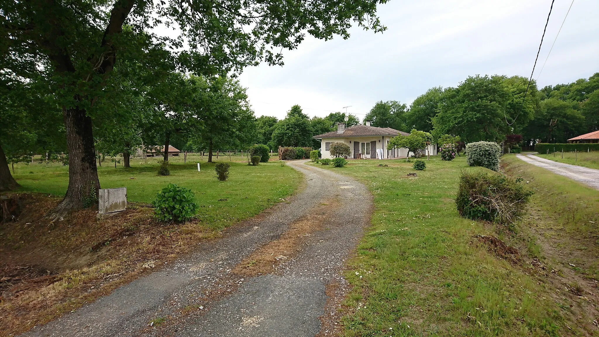 Photo showing: Maison landaise à Narrosse