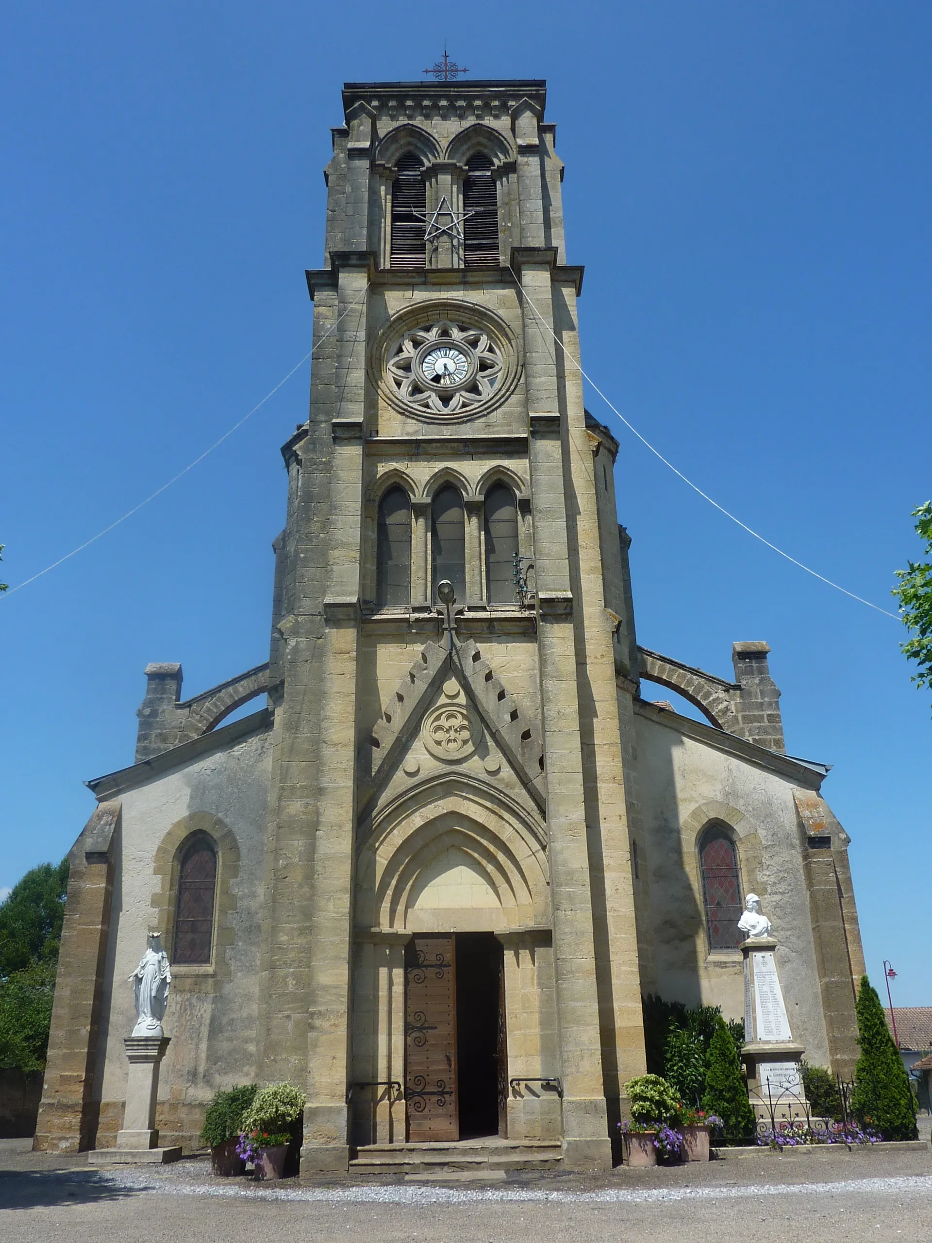 Photo showing: Église Saint-Pierre de Souprosse in Landes département