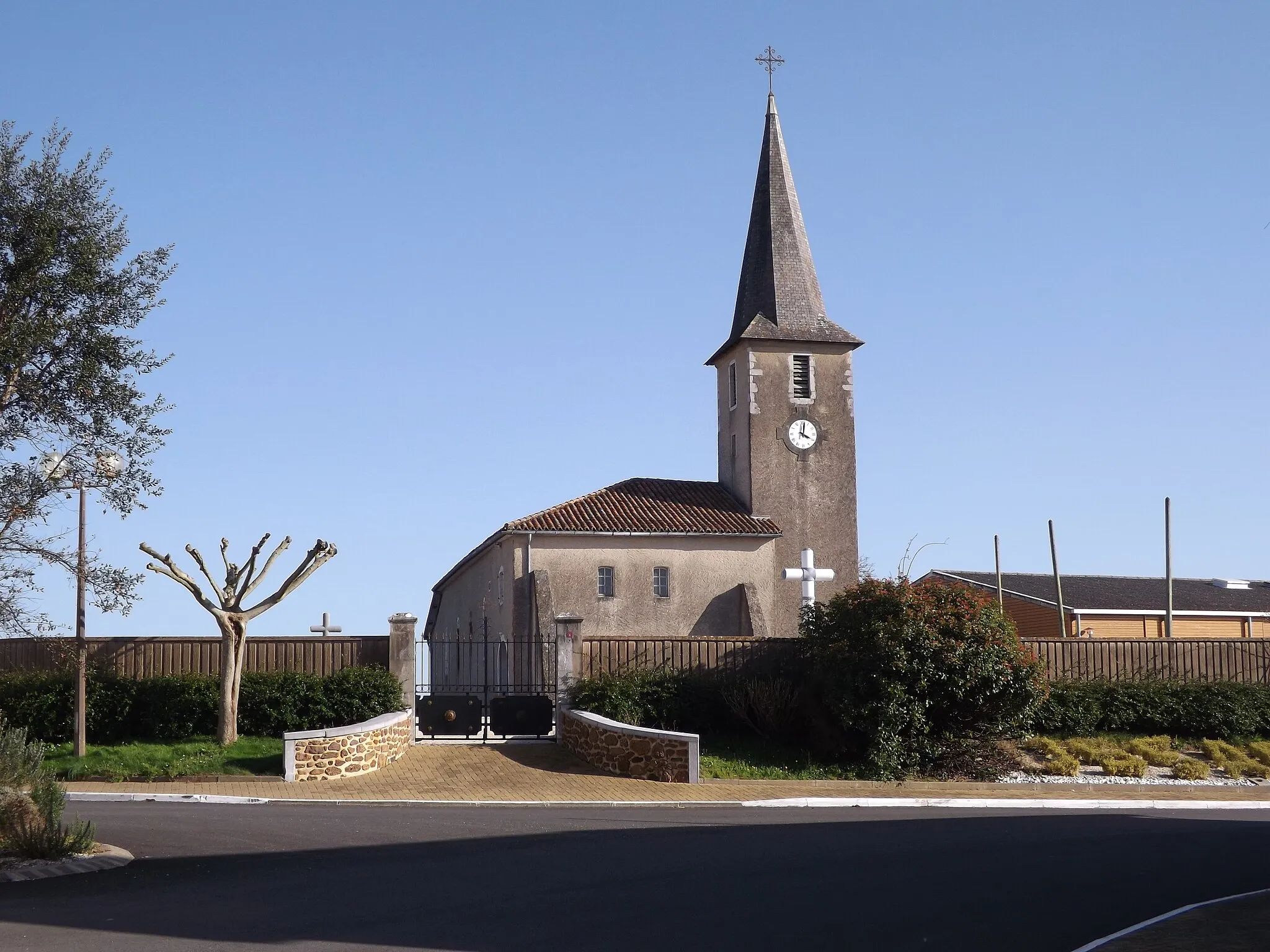 Photo showing: Glèisa d'Ossadjas, Shalòssa, Gasconha