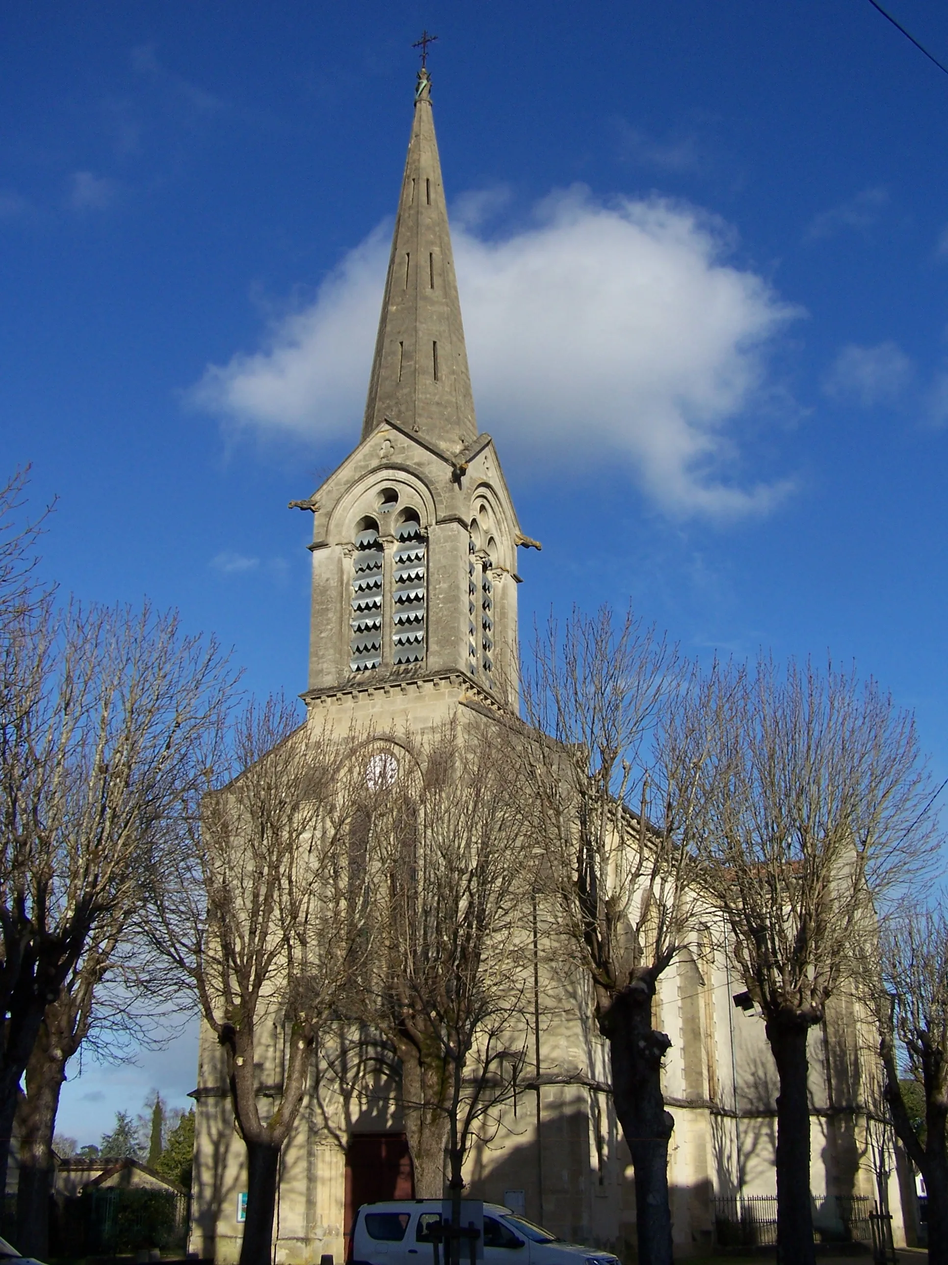 Photo showing: Church of Villandraut (Gironde, France)