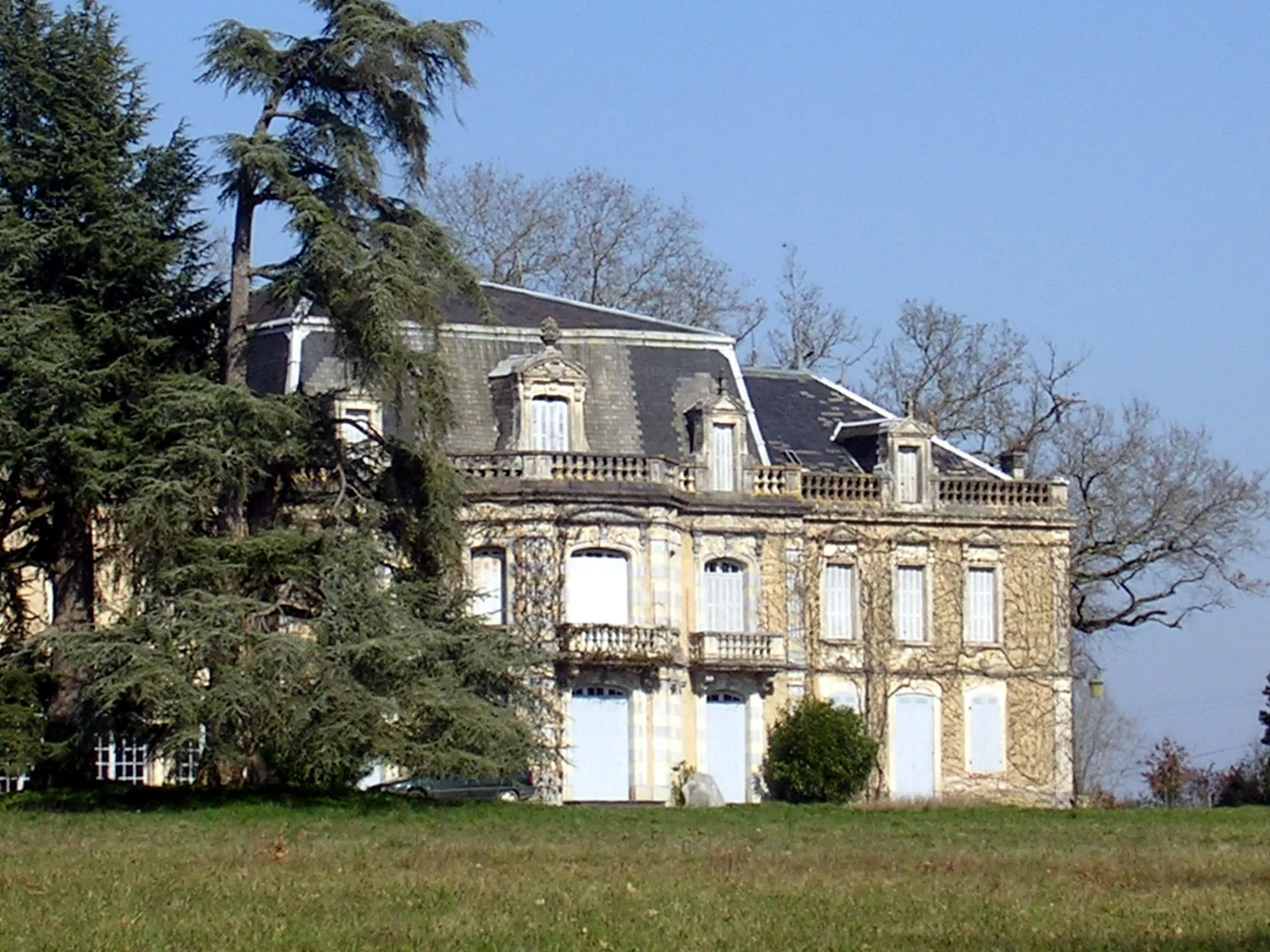 Photo showing: Château de Castandet, dans le département français des Landes