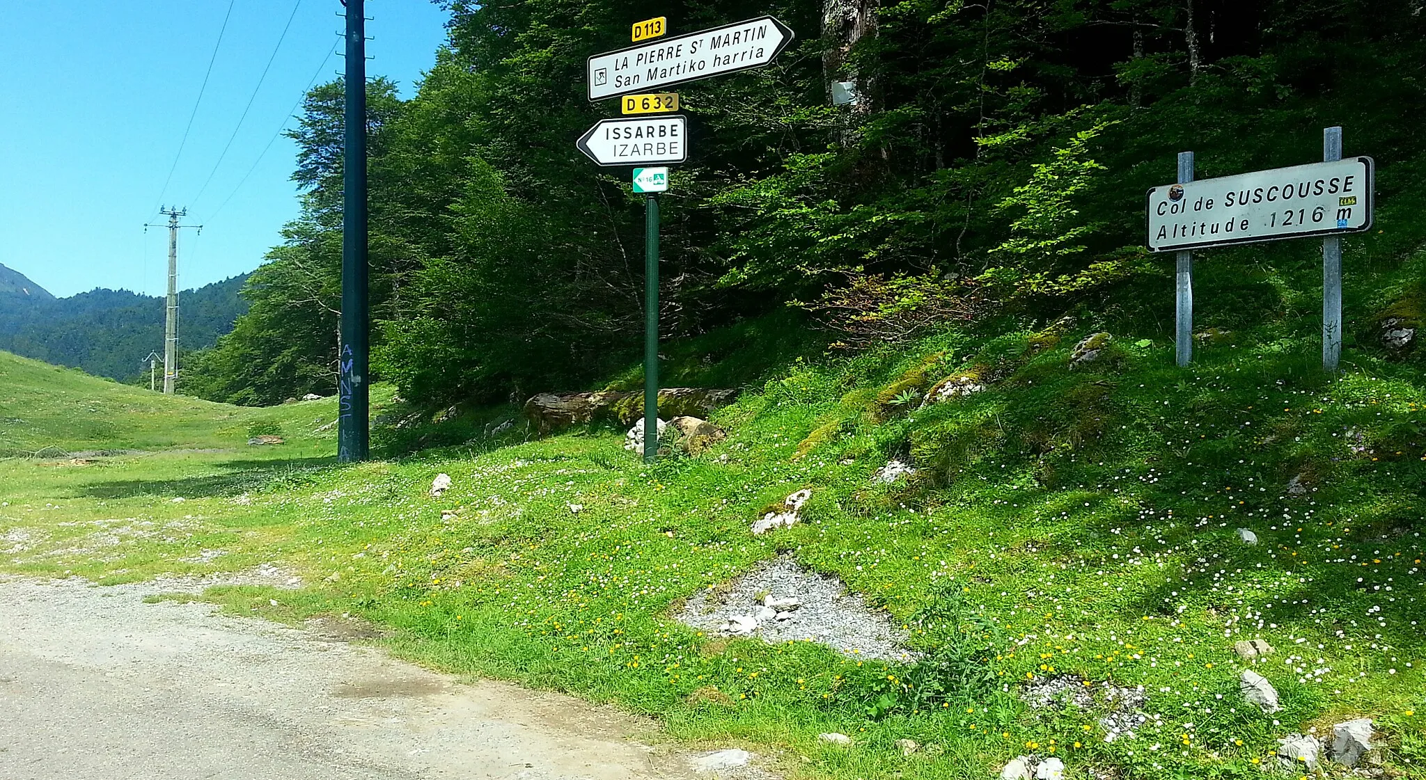 Photo showing: Au col de Suscousse