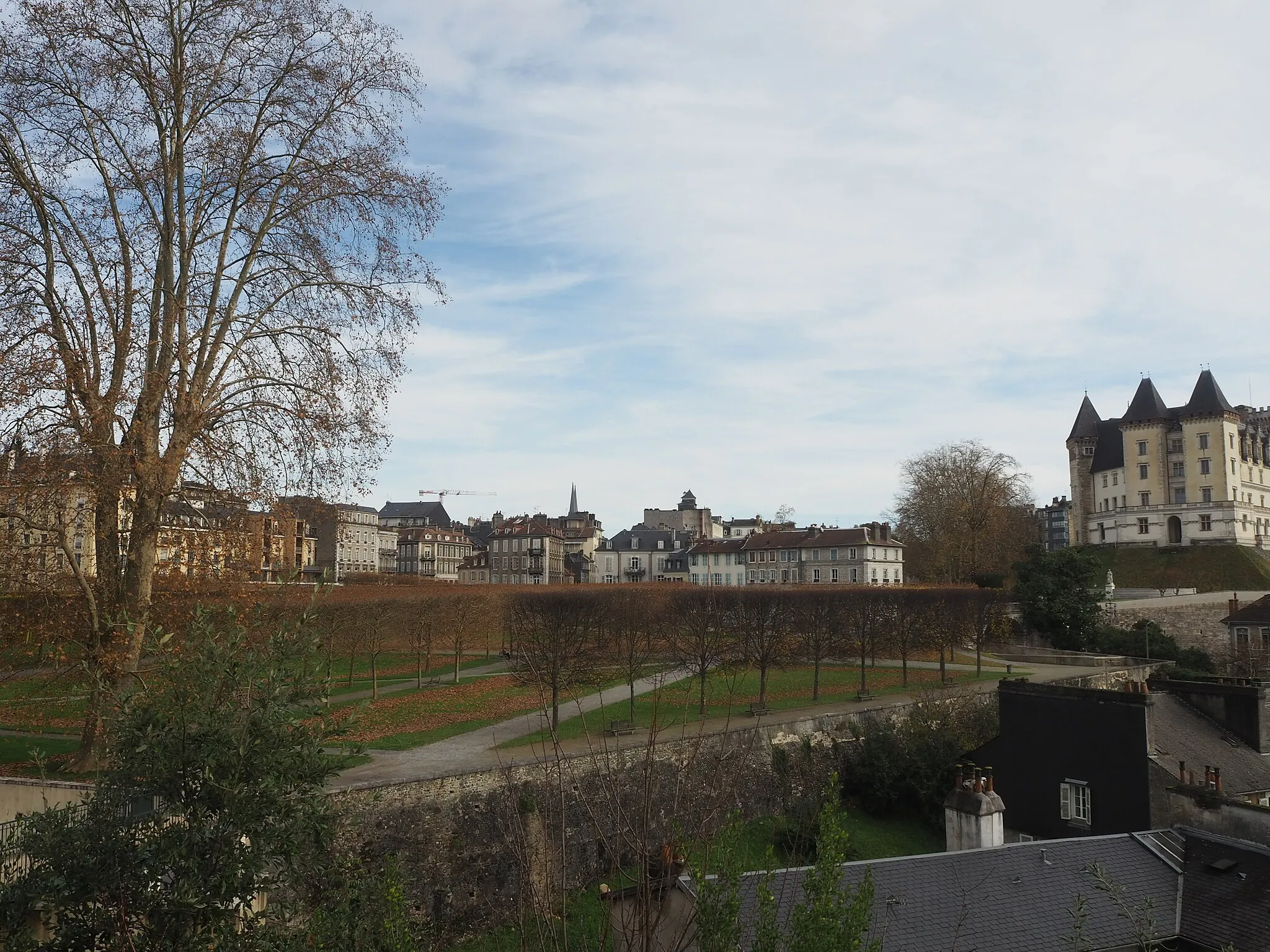 Photo showing: Basse-Plante dans le domaine du château de Pau