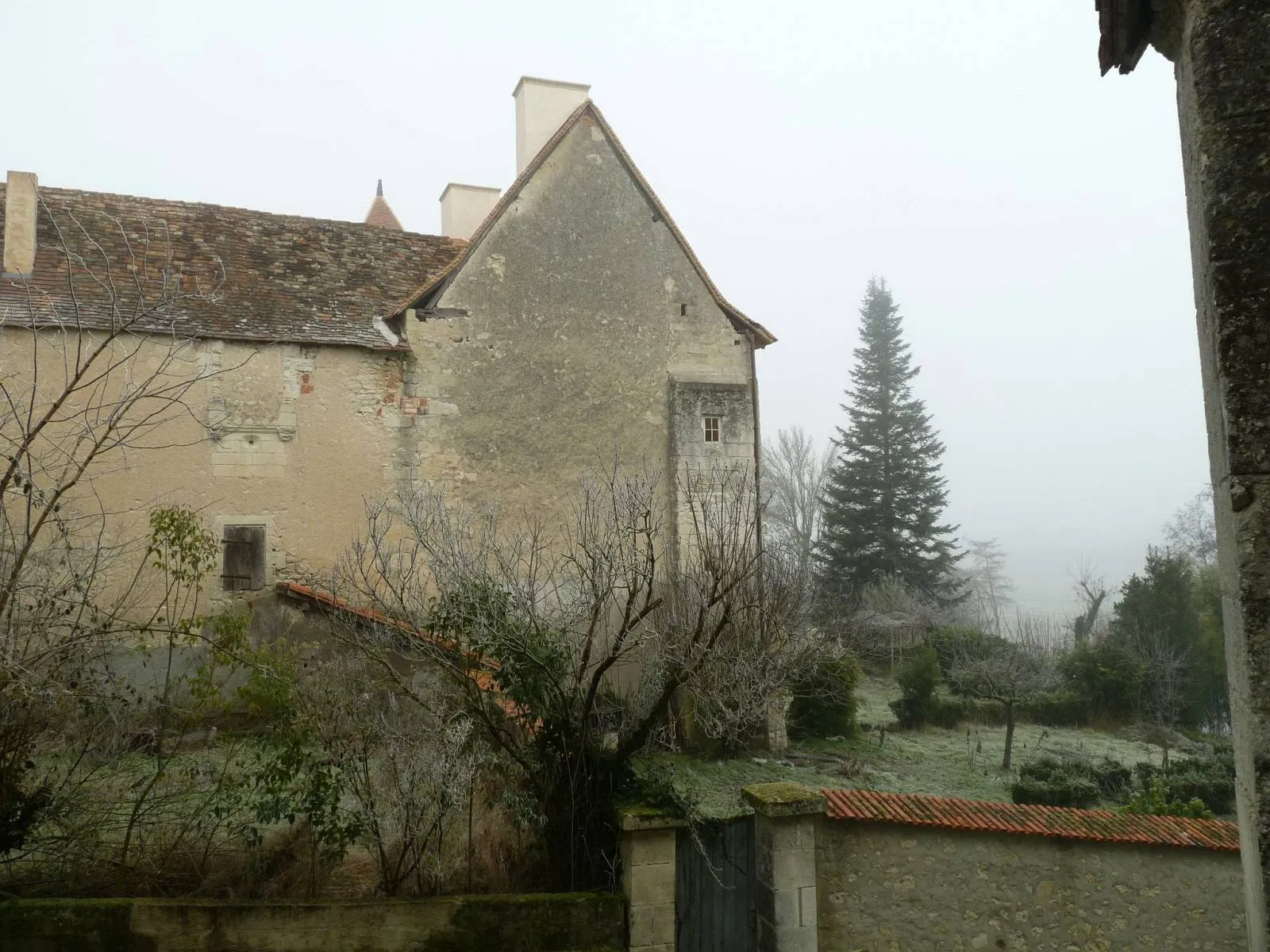 Photo showing: Bonnes castle, Charente, SW France
