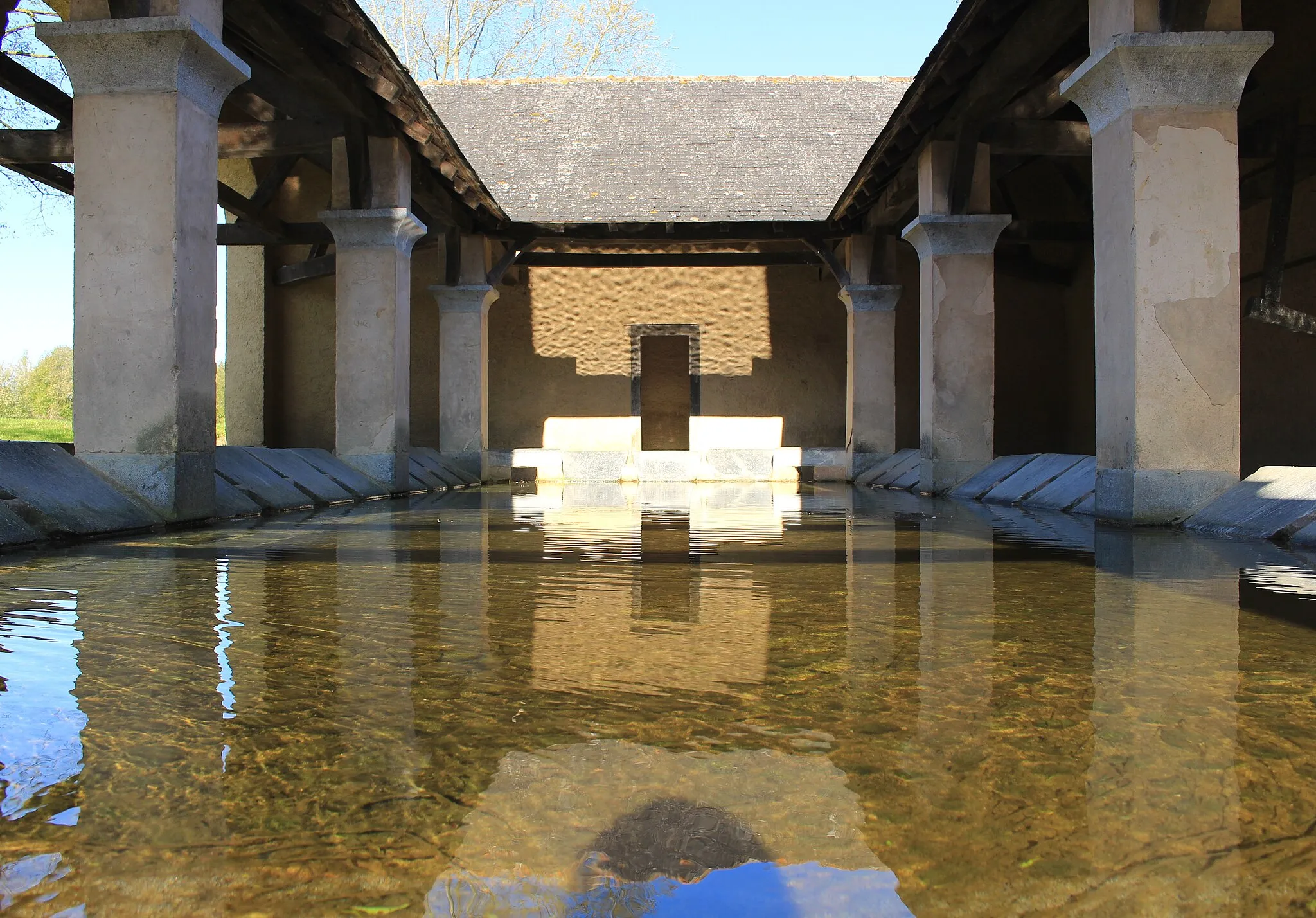 Photo showing: Lavoir d'Azereix (Hautes-Pyrénées)