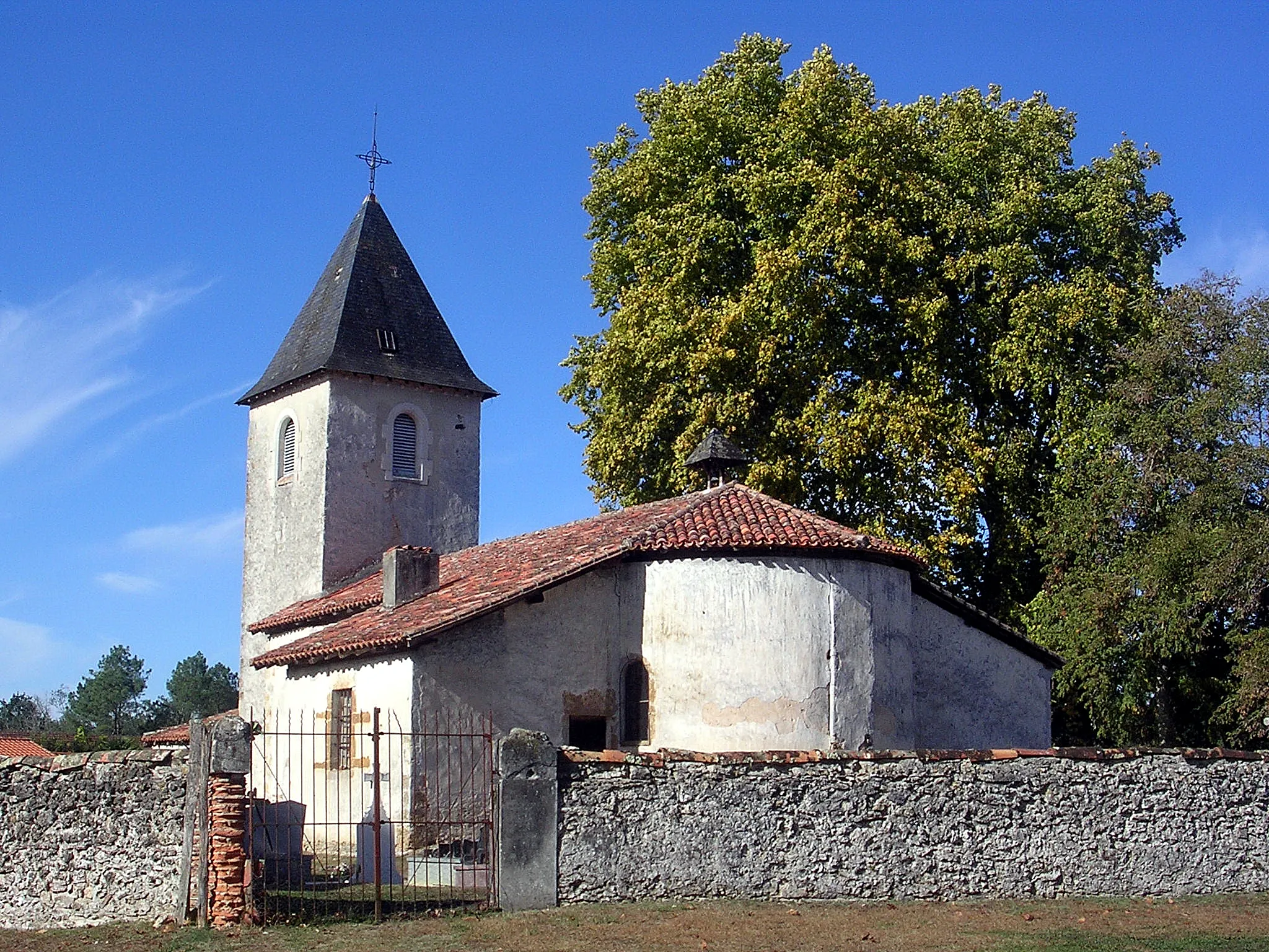 Photo showing: Église Saint-Saturnin de Canenx (Canenx-et-Réaut, Landes, France)