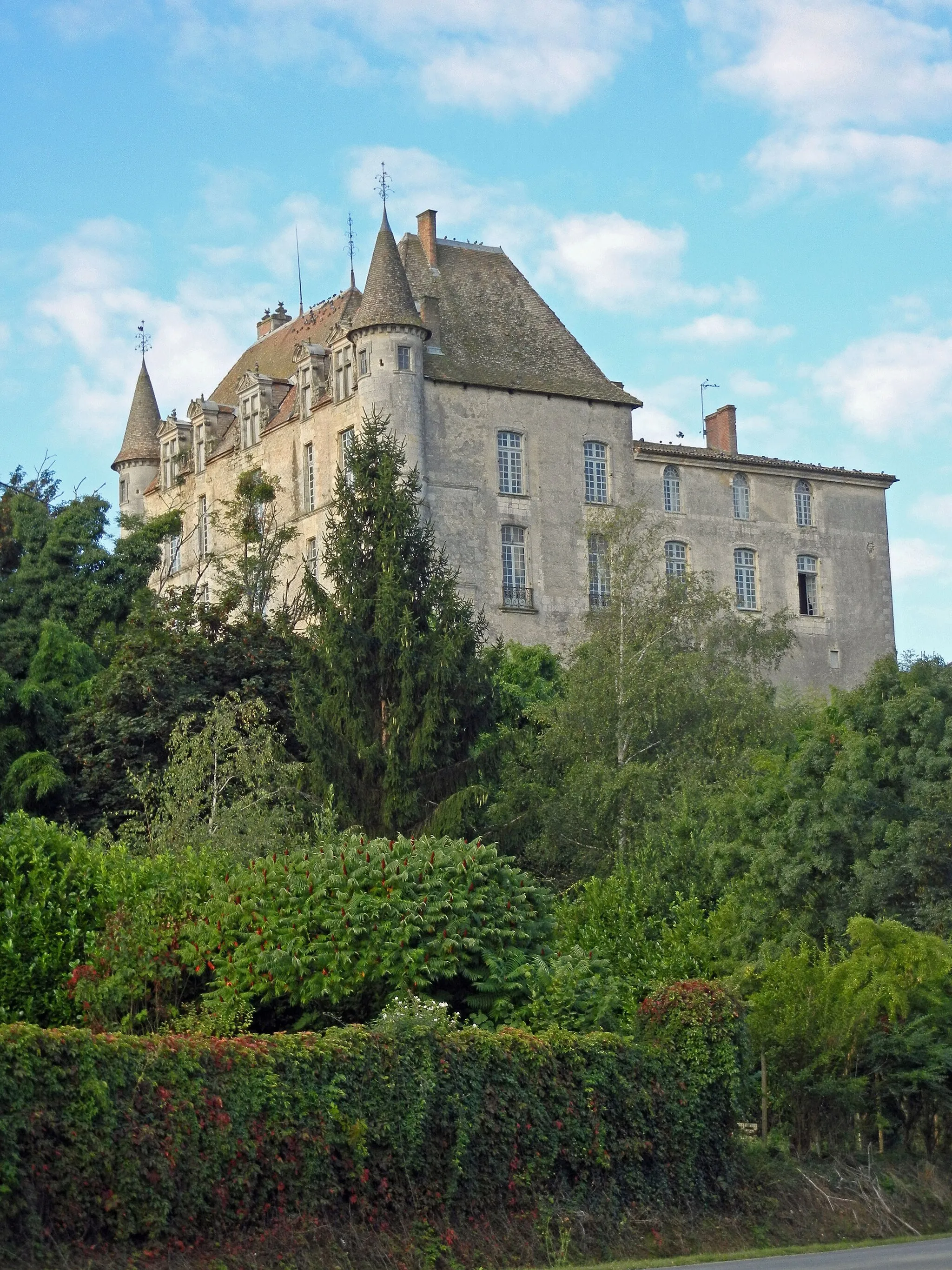 Photo showing: Castets-en-Dorthe, Gironde, le château du Hamel