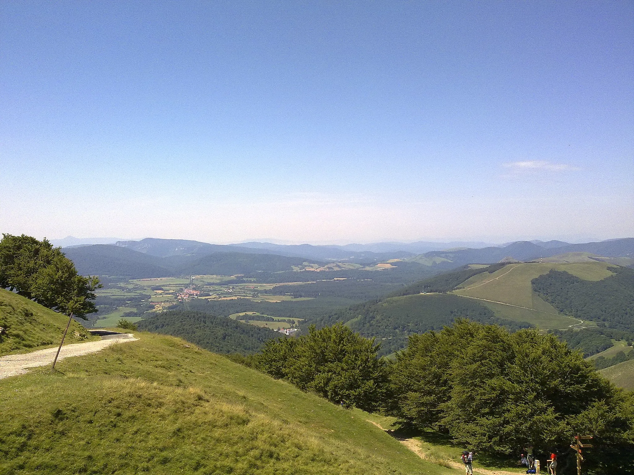 Photo showing: Collado de Lepoeder - Camino 2009