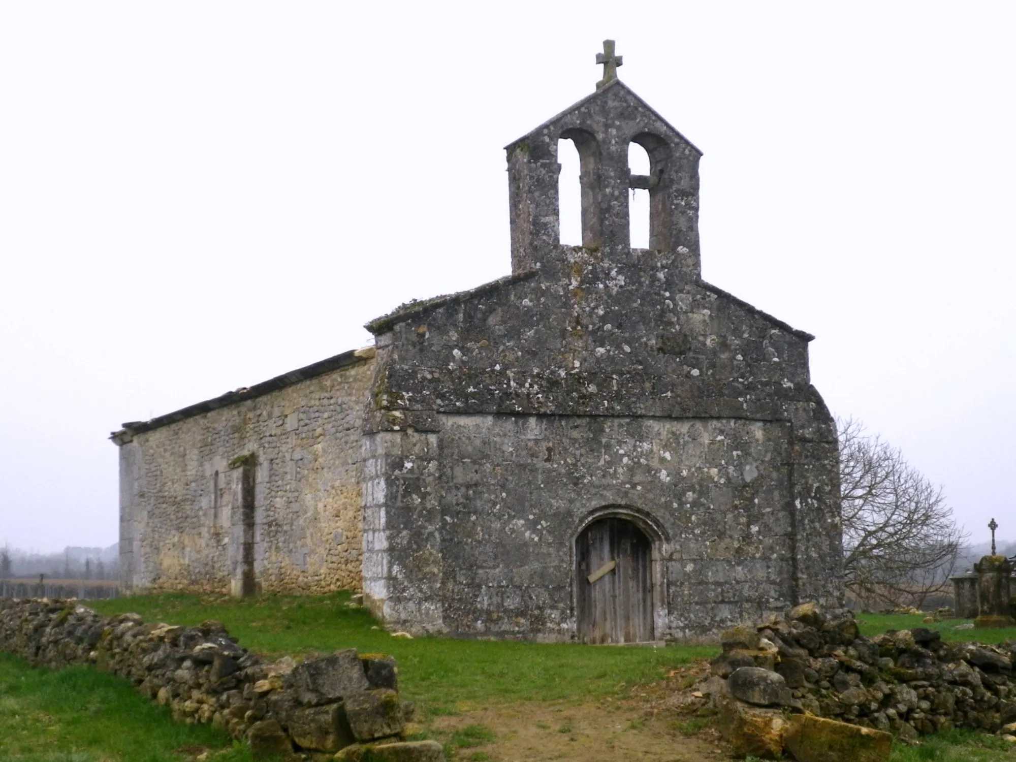 Photo showing: Eglise de Ste Présentine. Commune de Frontenac  (33).