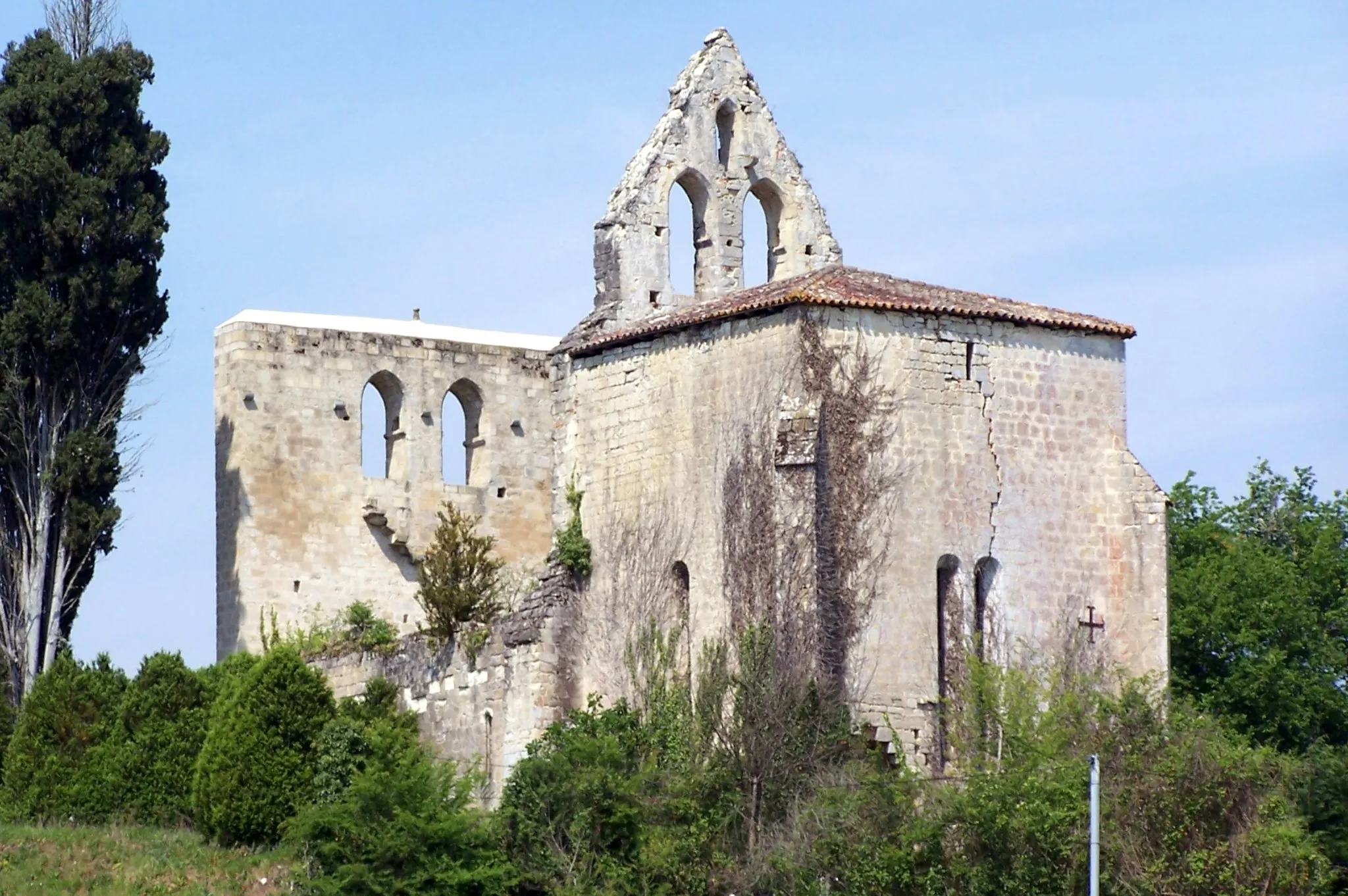 Photo showing: Church Saint-Martin-de-Monclaris of Sigalens (Gironde, France)