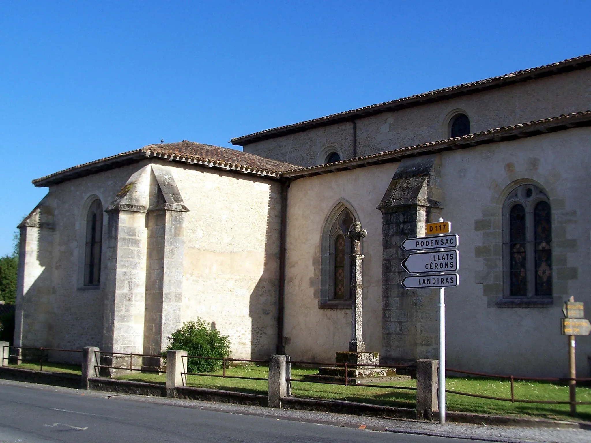 Photo showing: Church of Saint-Michel-de-Rieufret (Gironde, France)