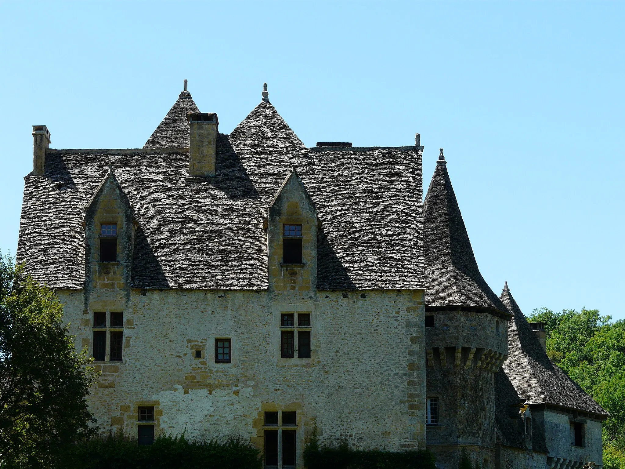 Photo showing: Le château de la Grande Filolie, Saint-Amand-de-Coly, Dordogne, France
